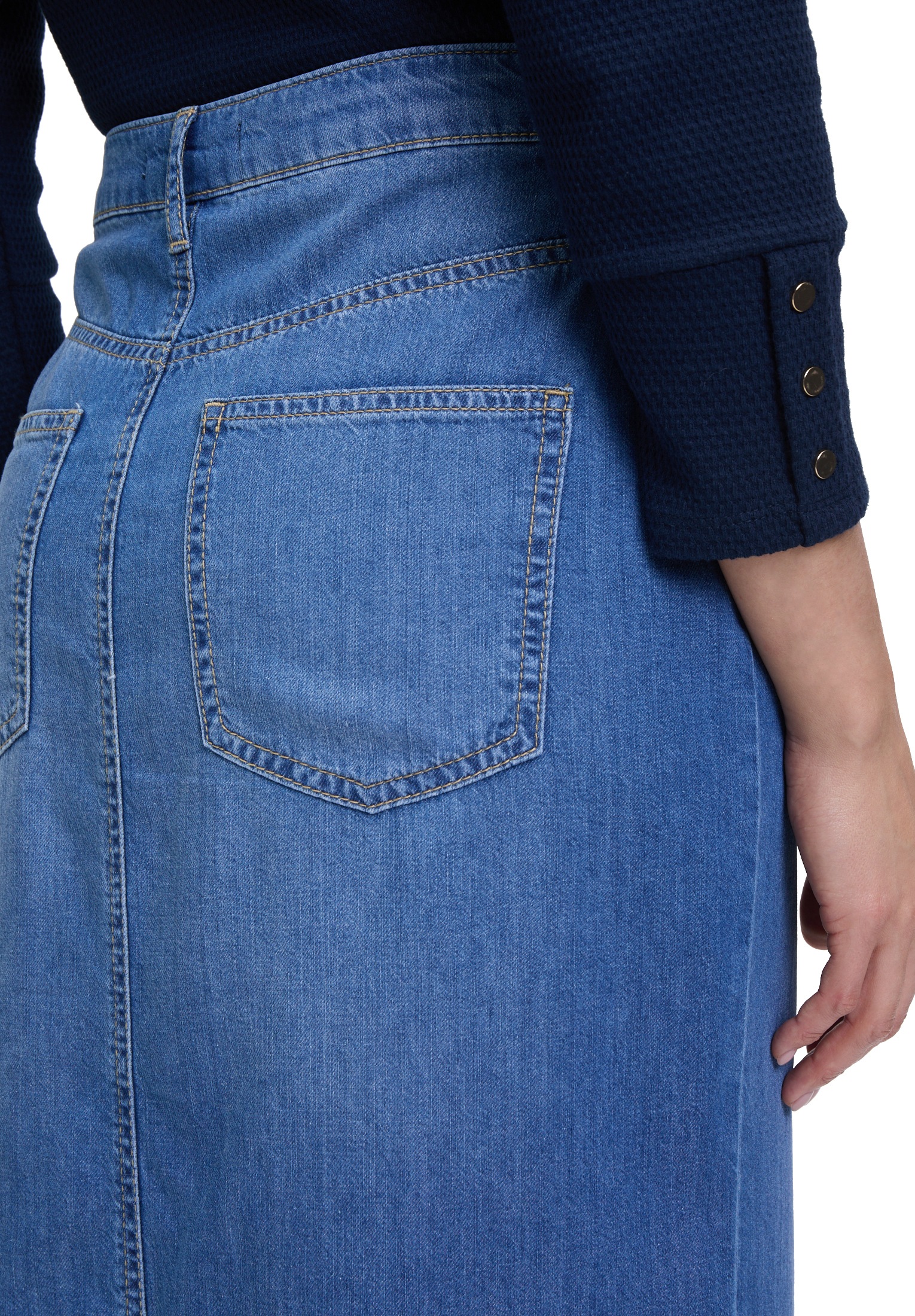 Betty Barclay Jeansrock »Jeansrock mit Waschung«