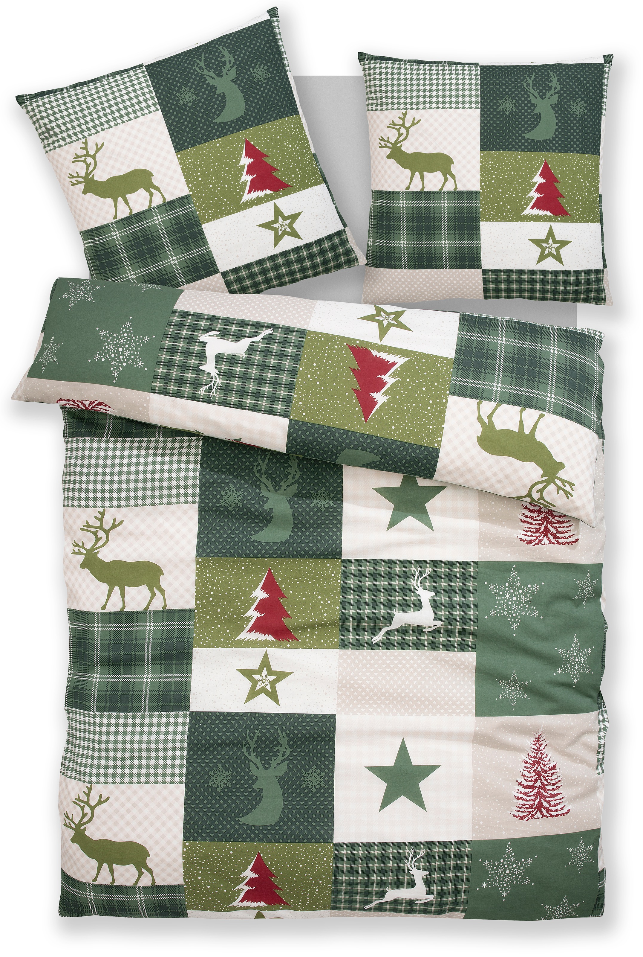 Home affaire Bettwäsche »Nicholas«, Weihnachtsbettwäsche, Winter