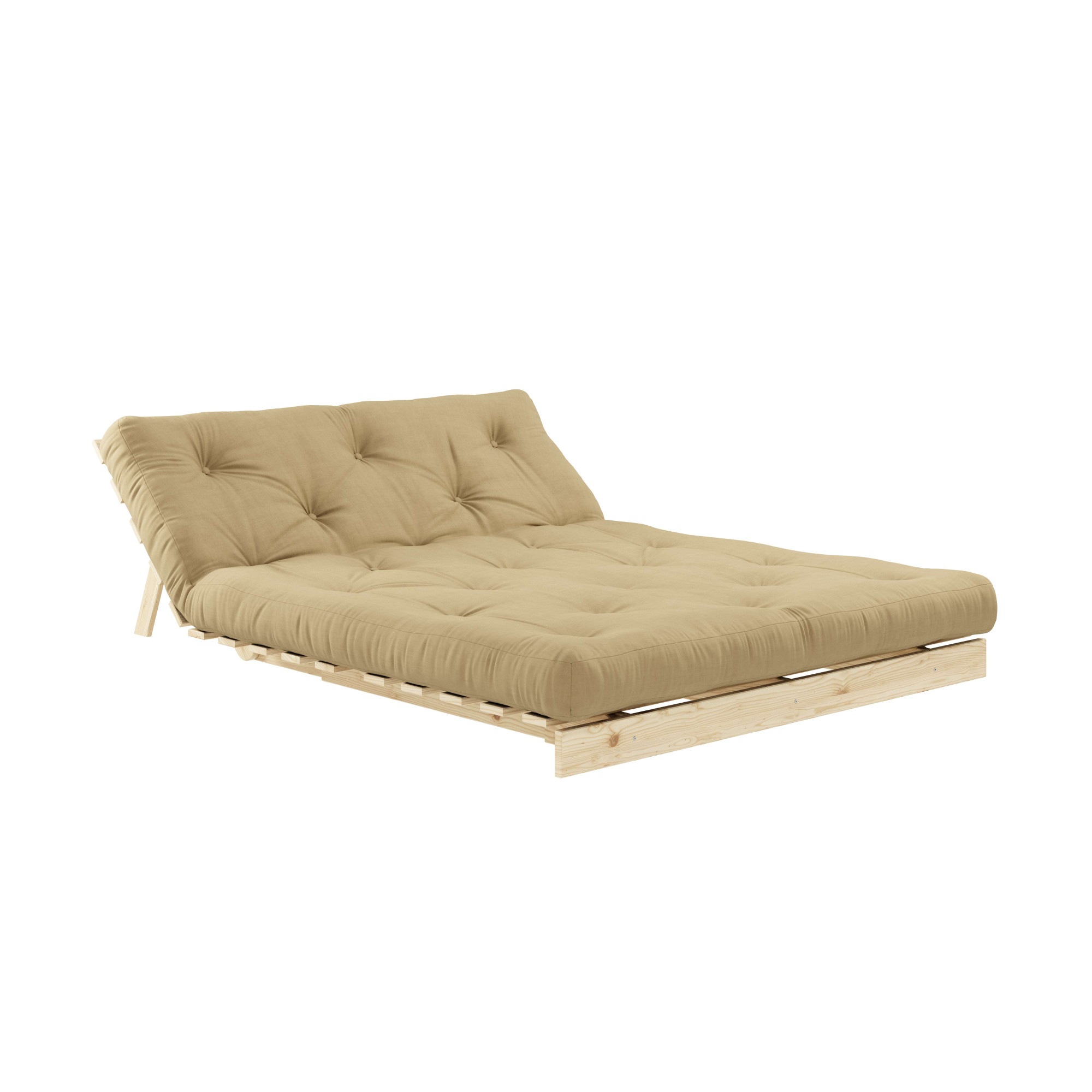 Karup Design Daybed »Roots 140 Schlafsofa, Gästebett, Sofa mit Futonmatratze«, Inkl. Futonmatratze, Liegefläche 140x200 cm, FSC® zertifizierte Kiefer