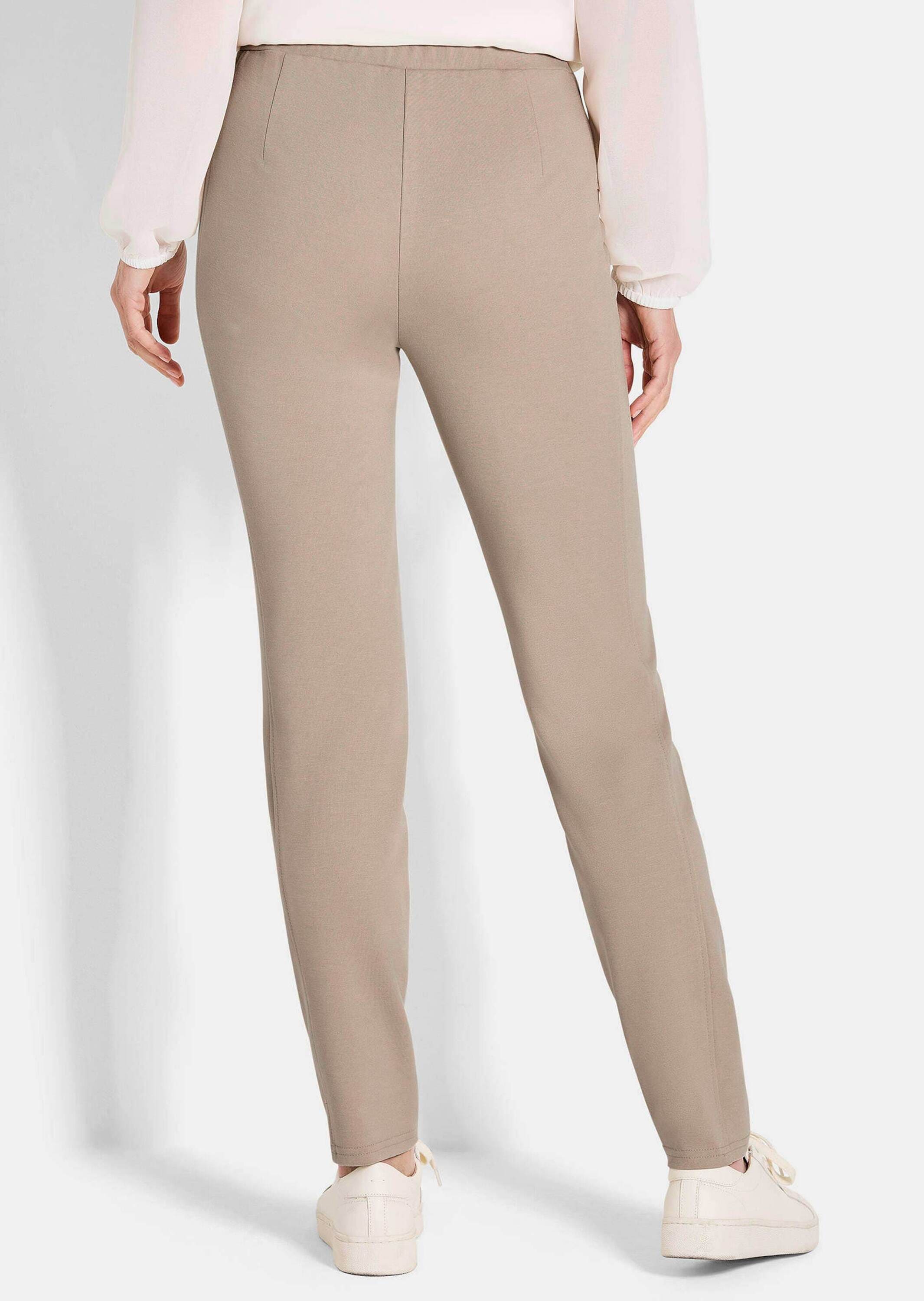 GOLDNER Schlupfhose »Kurzgröße Extra schmale Jerseyhose BELLA mit Schlupfbund«