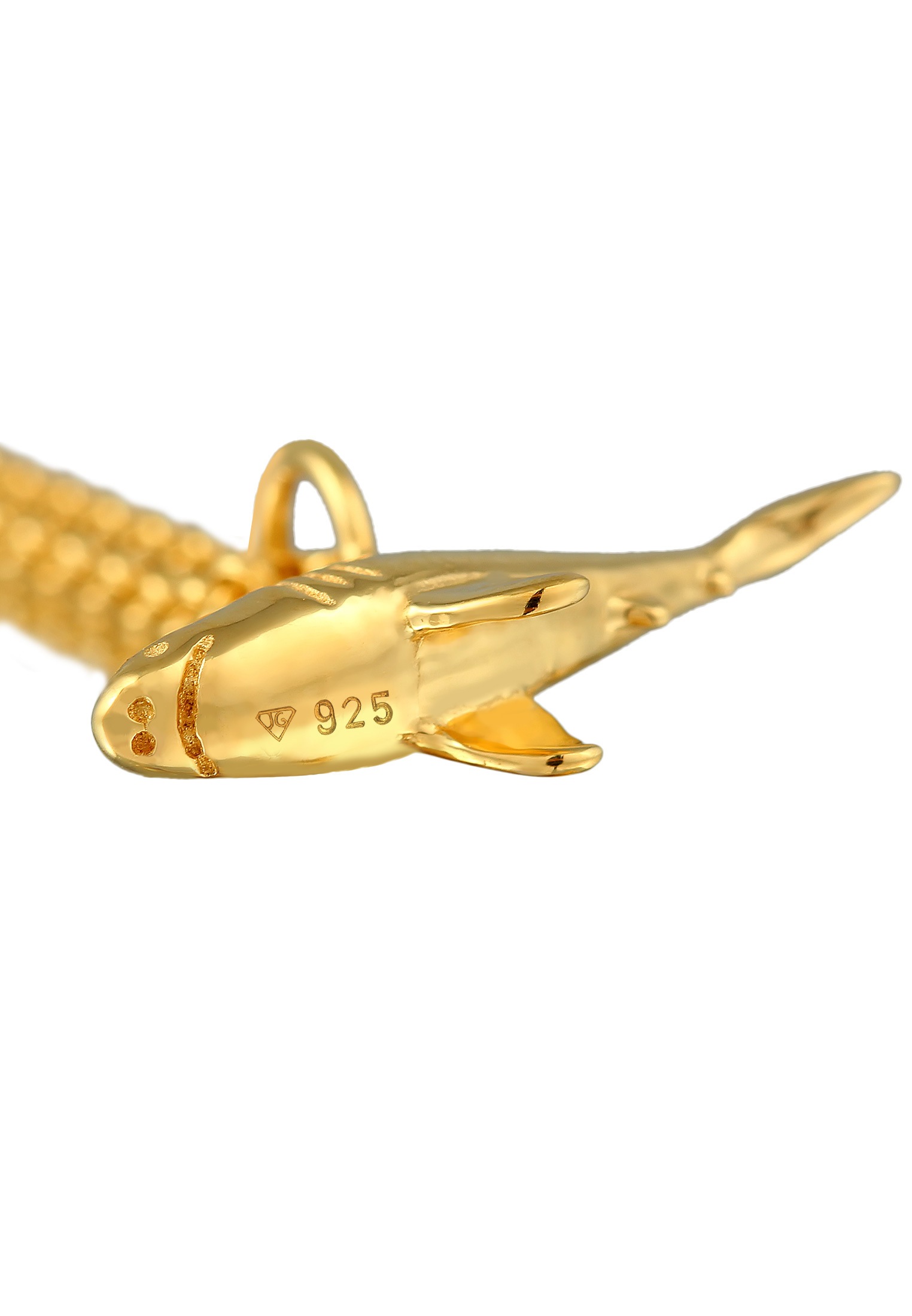 Elli Kette mit Anhänger »Halskette Haifisch Hai Erbskette Tier Symbol 925 Silber«