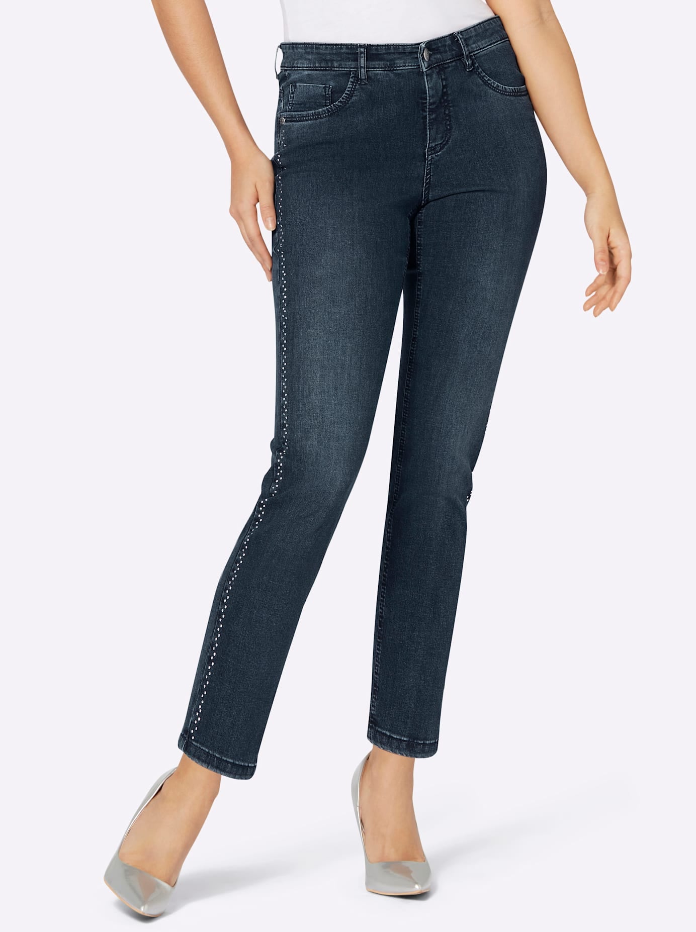 Stretch-Jeans, (1 tlg.)