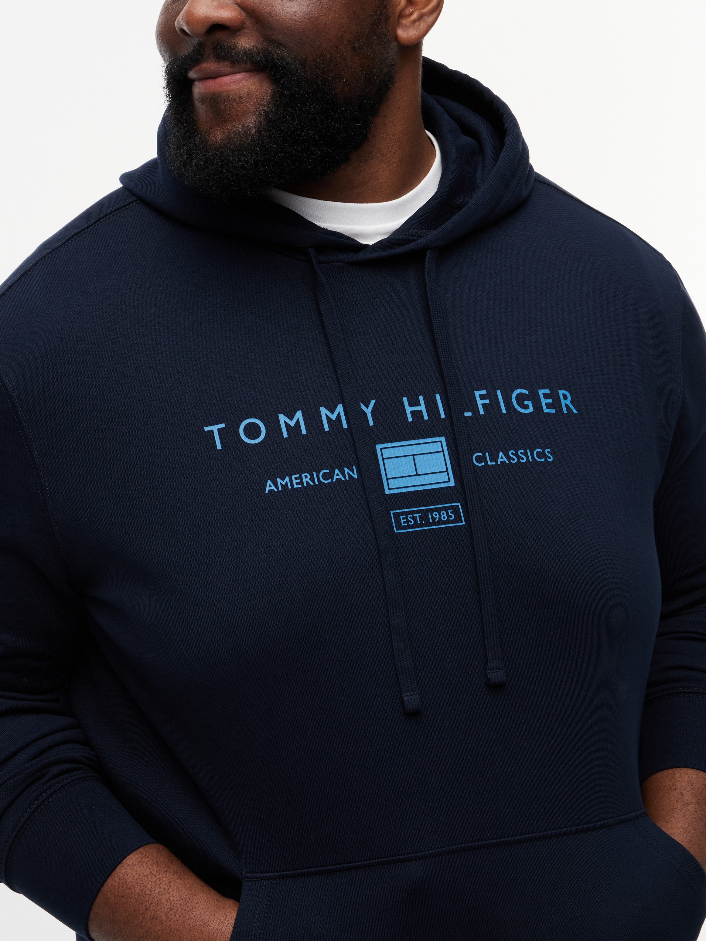 Tommy Hilfiger Big & Tall Hoodie »BT-BRAND L0VE TR MONO STOCK«, Große Größen, normale Passform
