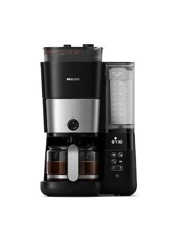 Kaffeemaschine mit Mahlwerk »HD7888/01 All-in-1 Brew«, Papierfilter, 1x4, mit Smart...