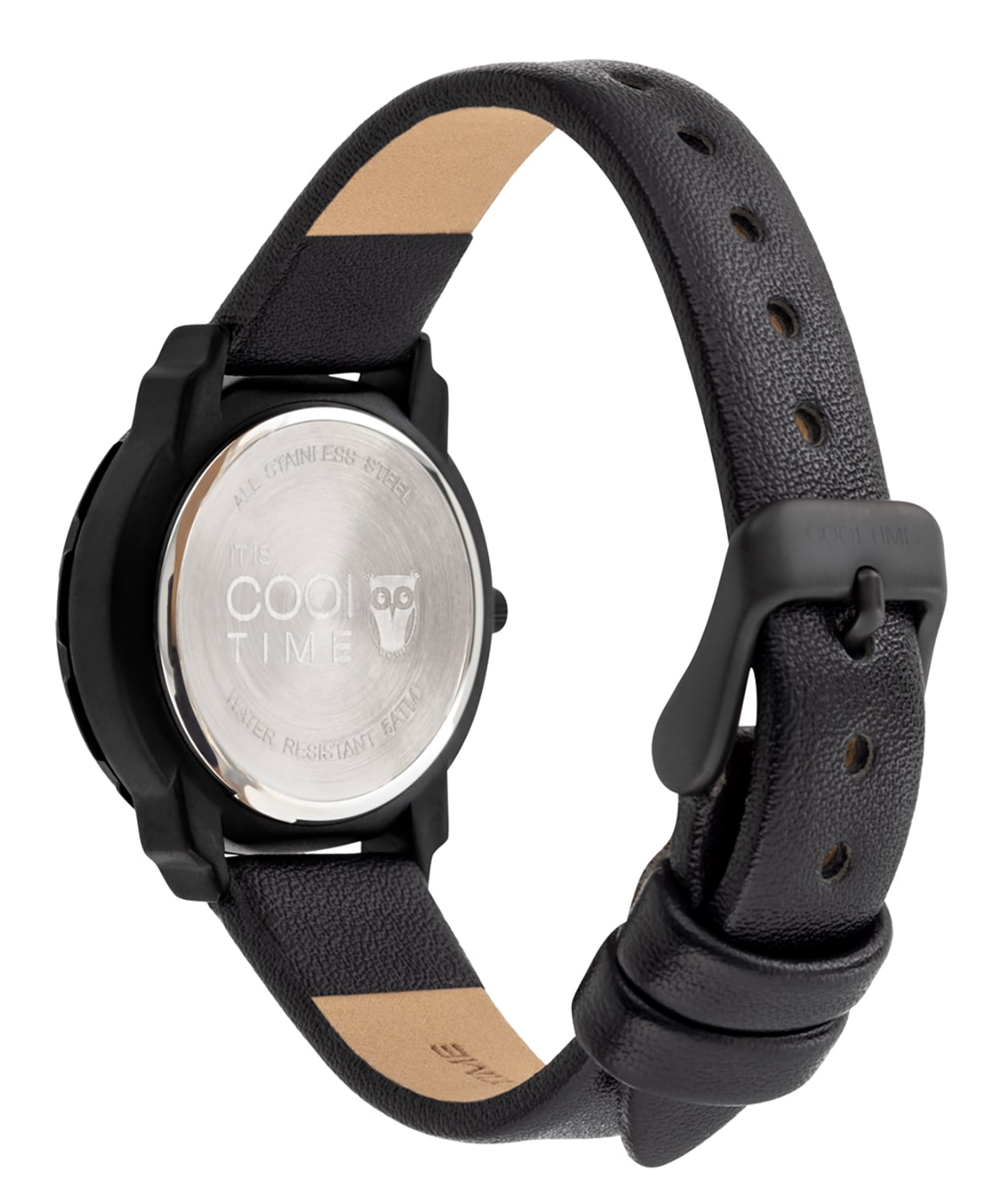COOL TIME Quarzuhr »The Cool Classic Black«, Armbanduhr, Kinderuhr, Junge, analog