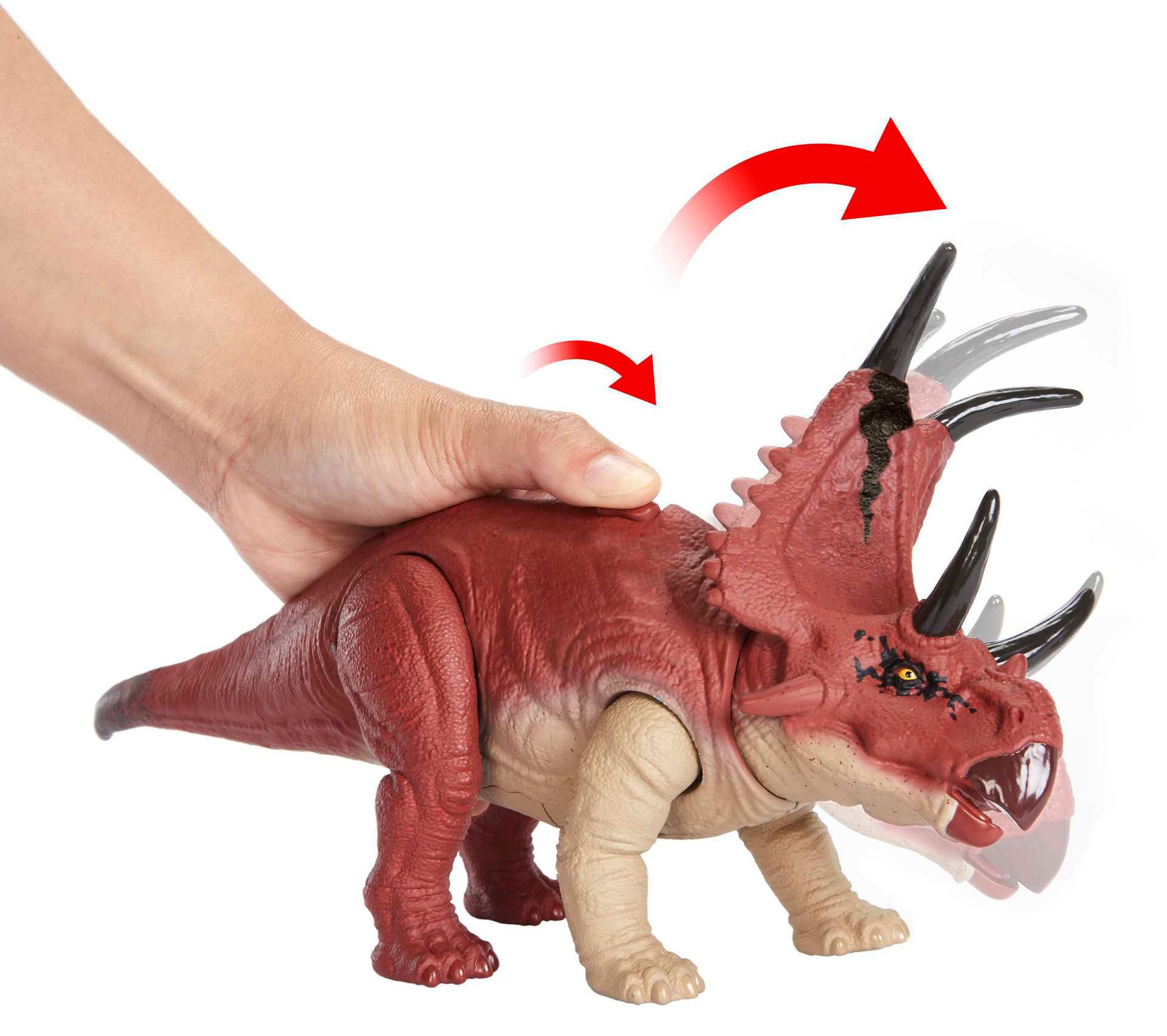 Mattel® Actionfigur »Jurassic World Wild Roar - Diabloceratops«