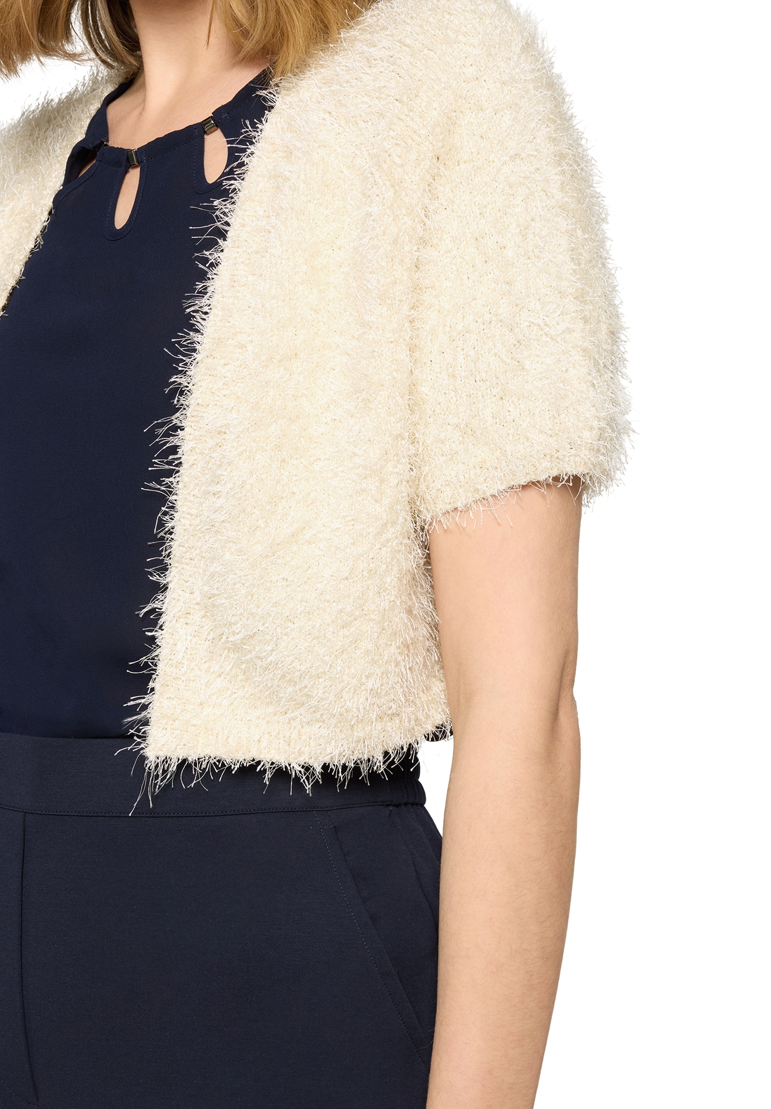 Vera Mont Strickjacke »Sommer-Strickjacke mit Effektgarn«
