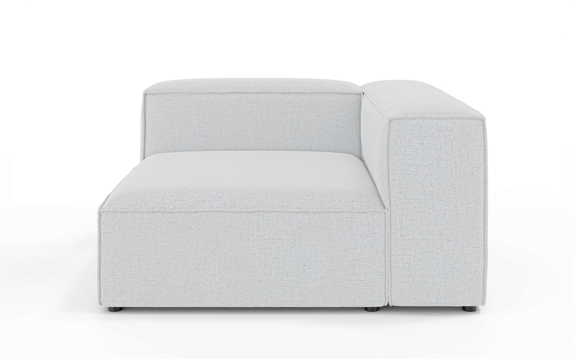 INOSIGN Ottomane »HAILY links/rechts bestellbar, Loungemöbel, Maße B/T/H: 130/130/72 cm«, als Modul oder separat verwendbar, für individuelle Zusammenstellung