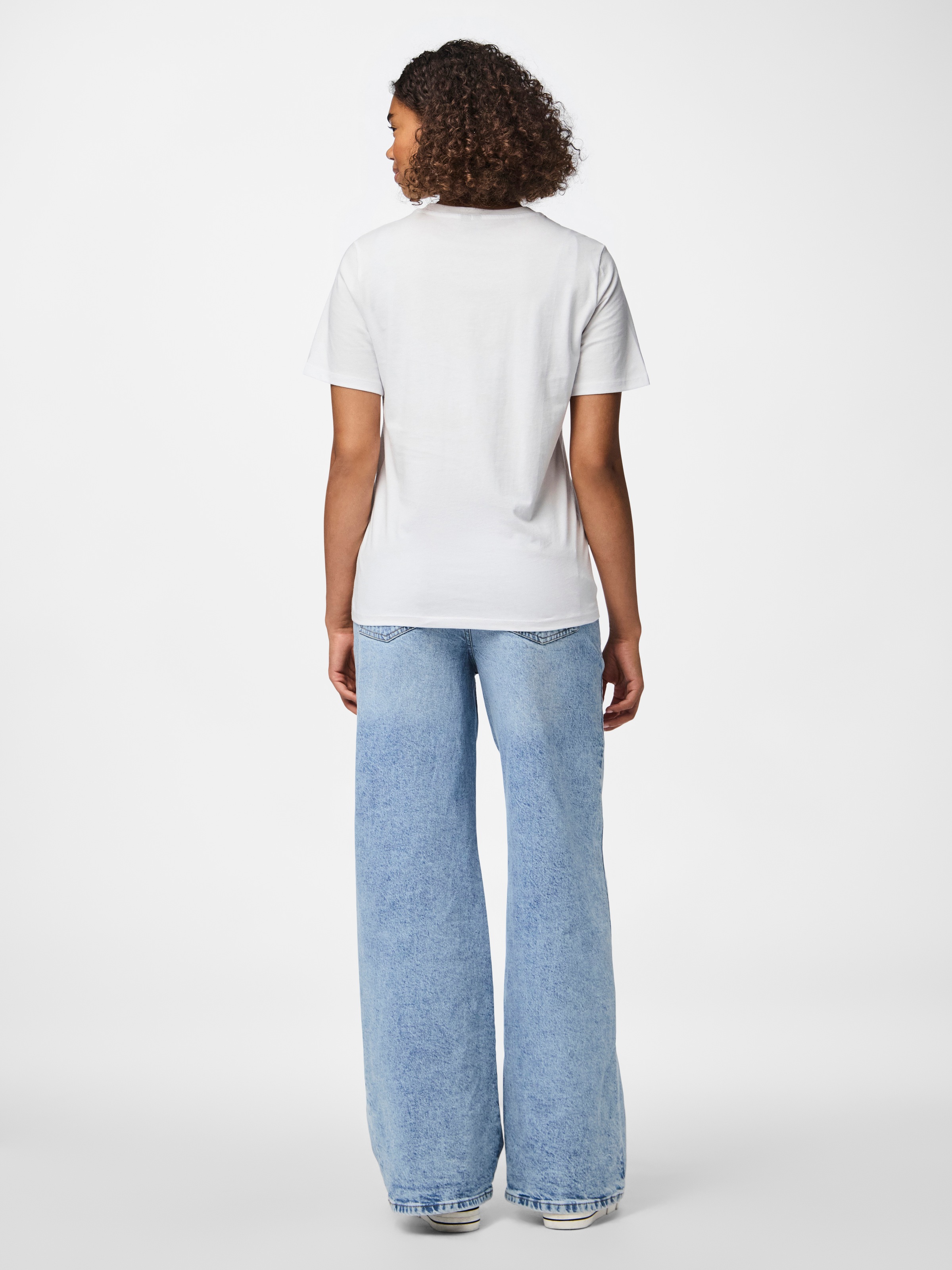 pieces Rundhalsshirt »PCRIA SS SOLID TEE NOOS BC«