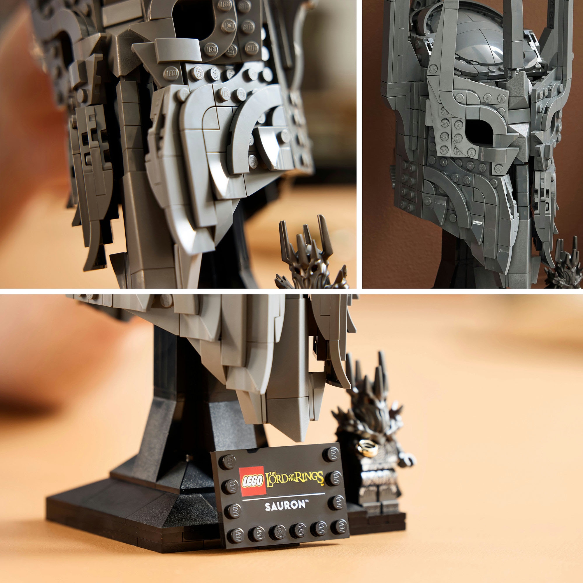 LEGO® Konstruktionsspielsteine »Der Herr der Ringe: Saurons Helm (11373), LEGO Icons«