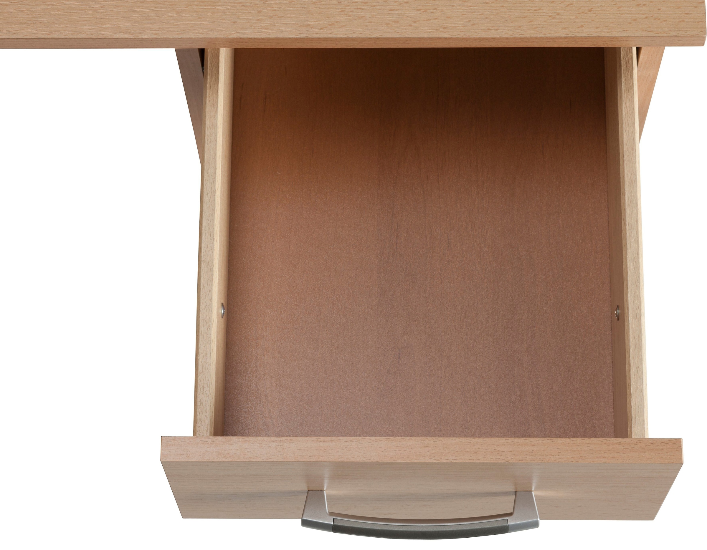 VOGL Möbelfabrik Schreibtisch »Don«, mit Tastatur- & Druckerauszug, Breite 137,5 cm, Made in Germany