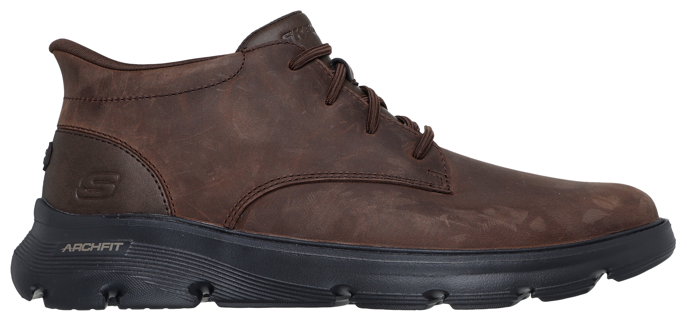 Skechers Schnürboots »ARCH FIT GARZA«  Freizeitschuh, Trekkingschuh mit Slip-ins