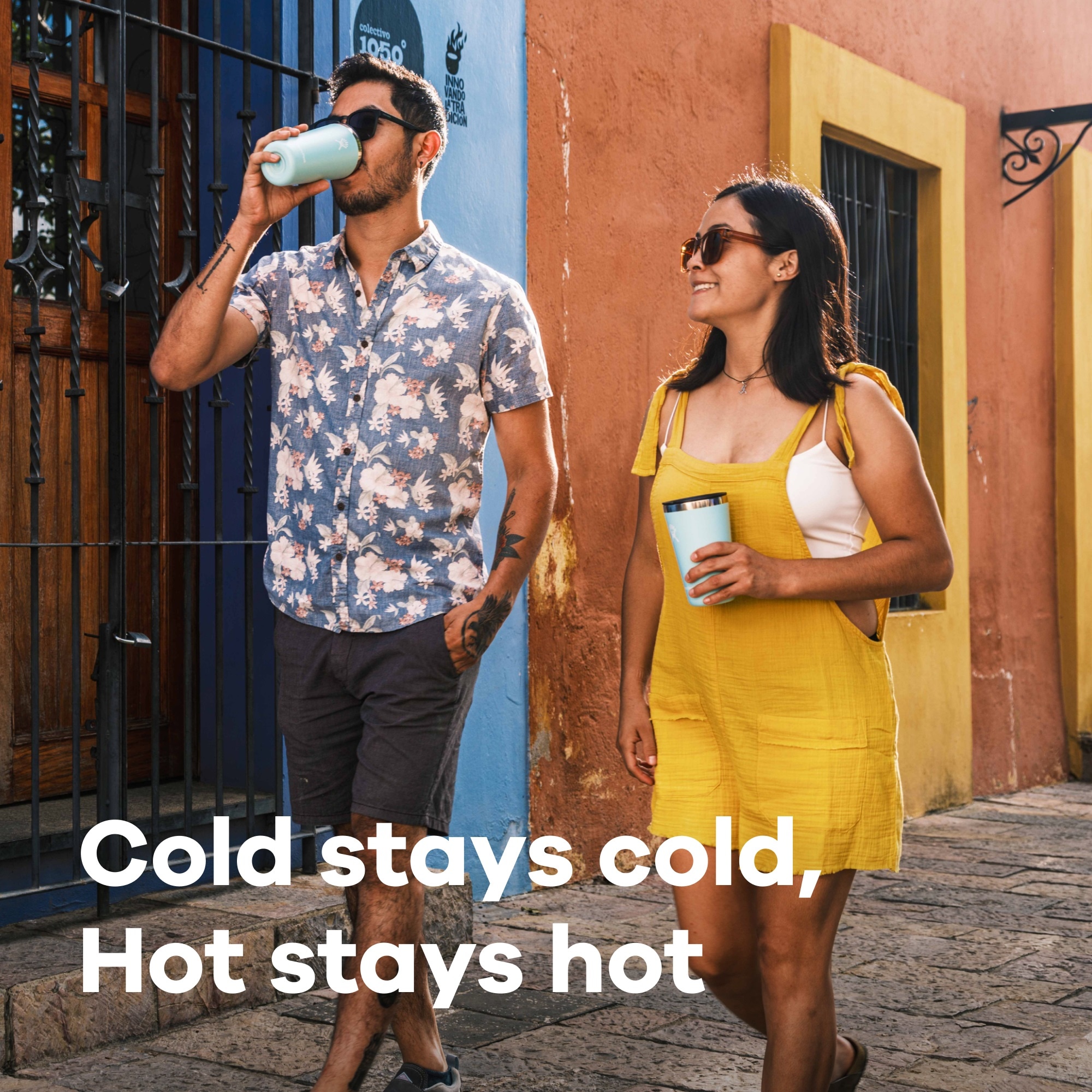 Hydro Flask Thermobecher »16 Oz All Around Tumbler« Hochwertiger 18/8 Edelstahl