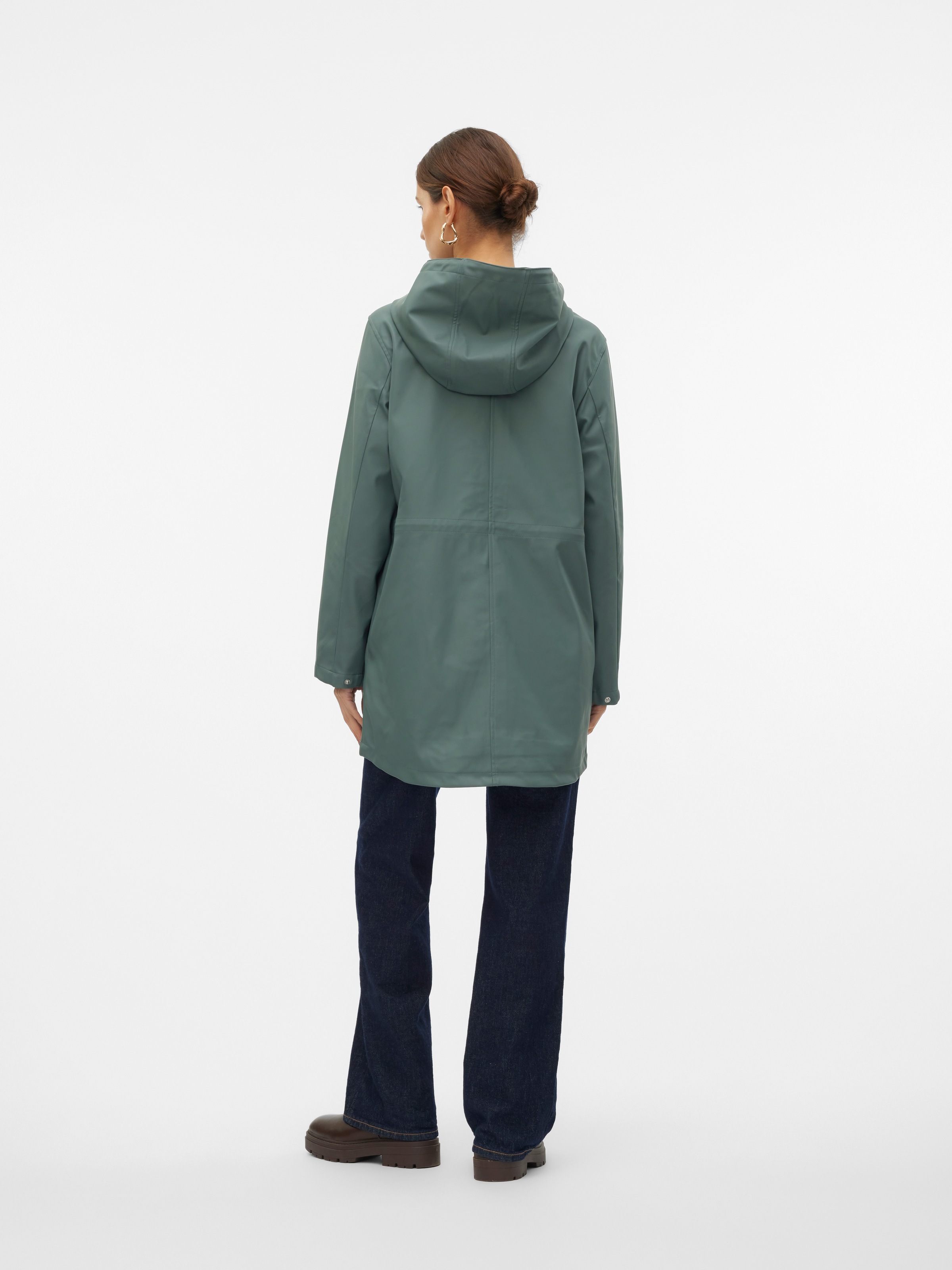 Vero Moda Regenjacke »VMMALOU COATED JACKET«, mit Kapuze