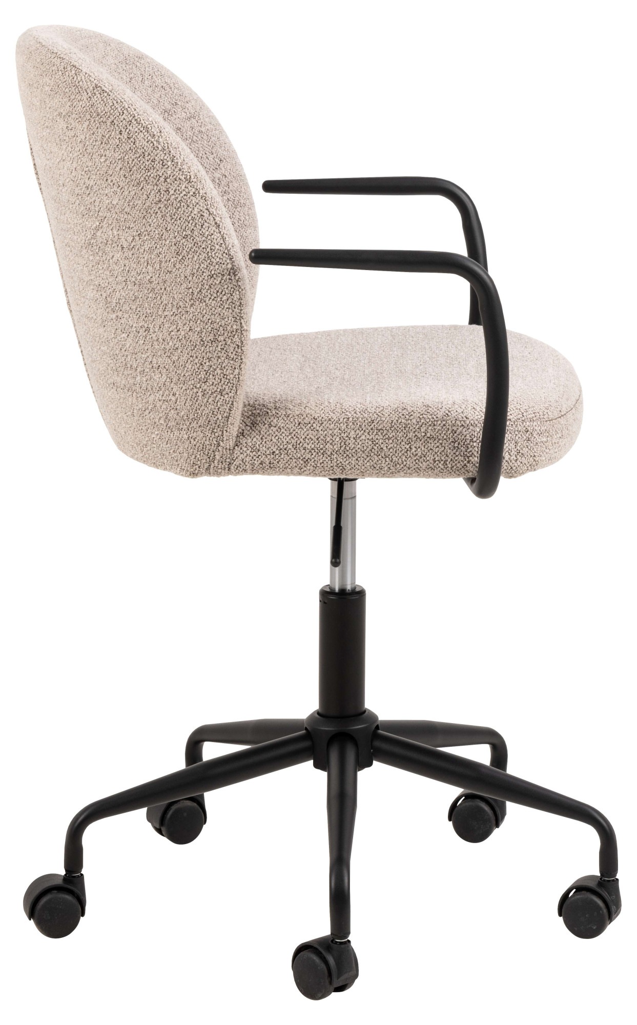 ACTONA GROUP Schreibtischstuhl »Patricia«, Schreibtischstuhl, beige 60, 5 Stern Gestell, mit drehfunktion