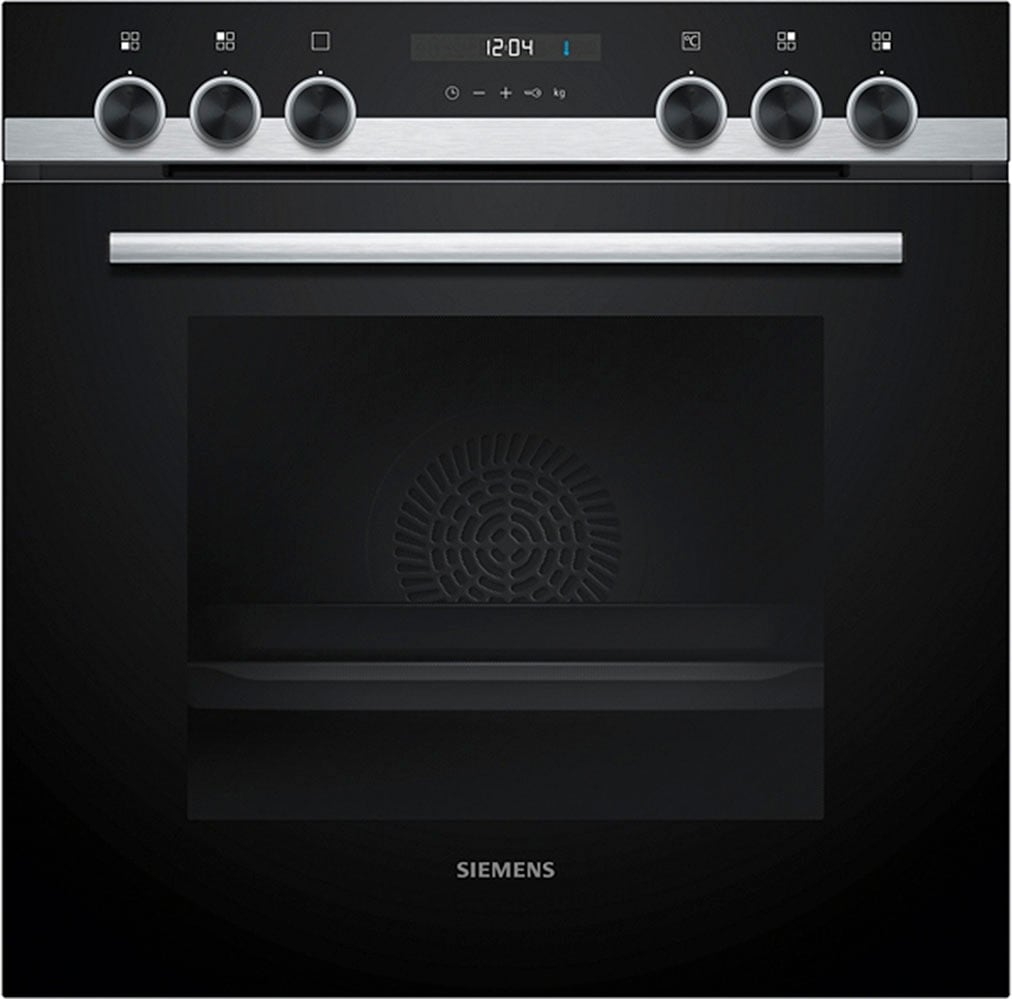 SIEMENS Induktions Herd-Set »HE517BBS4«, mit Backwagen, Backwagen mit ausziehbarer Tür für bequemes Kochen & Backen