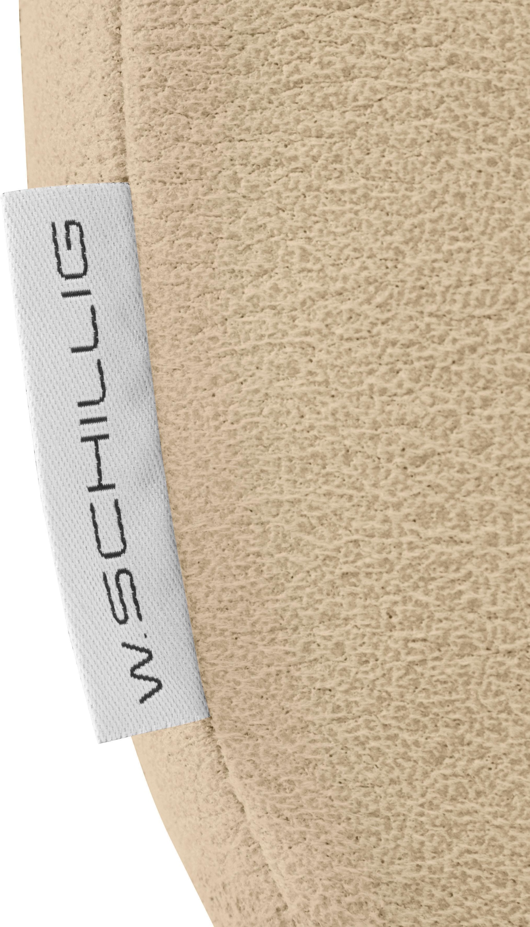 W.SCHILLIG 2-Sitzer »enjoy&MORE« mit Sitztiefenverstellung, Füße silber matt, Breite 202 cm