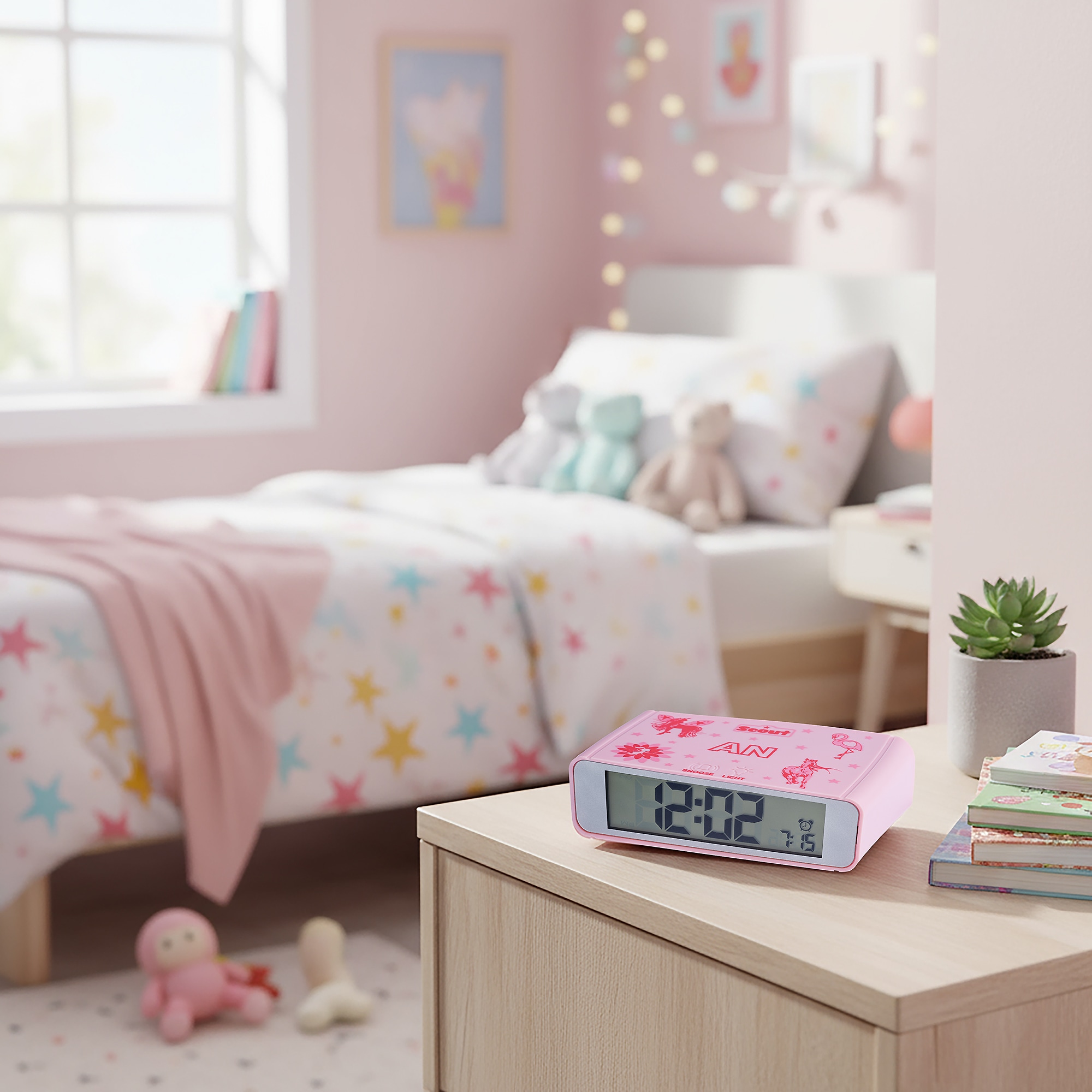Scout Quarzwecker »Digi Clock, 280001025« Kinderwecker, Digitalwecker, Geschenkidee, Kinderzimmer, Jugendliche