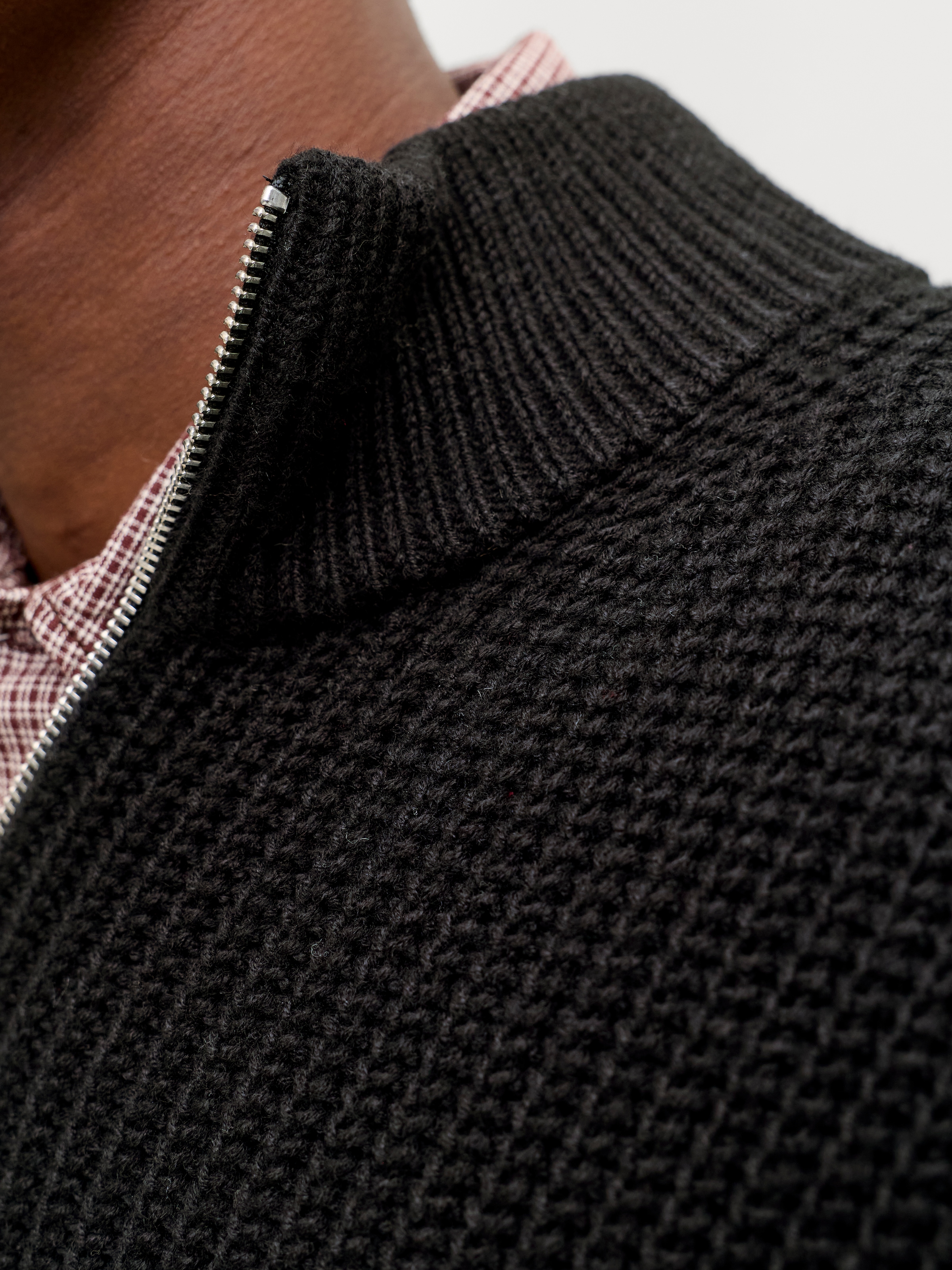 Jack & Jones Troyer »JORBLEECKER KNIT HALF ZIP BF«