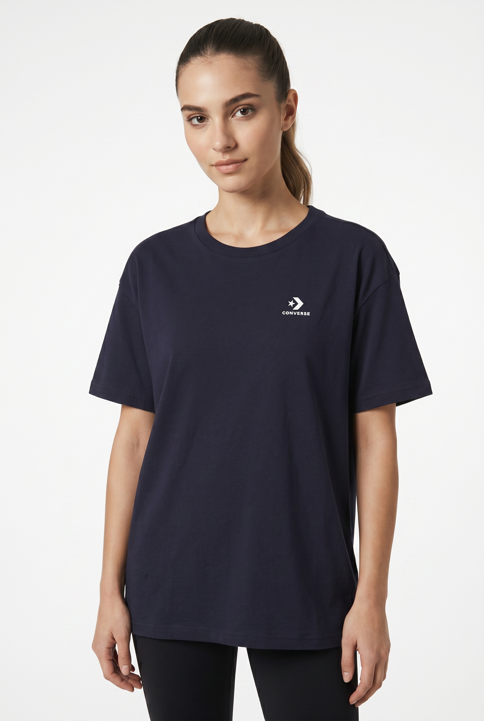 Converse Oversize-Shirt »WOMEN'S CONVERSE STAR CHEVRON OVERSIZED T-SHIRT« Oversize-Schnitt, aus Baumwolle, erhältlich in den Größen XS bis XXL