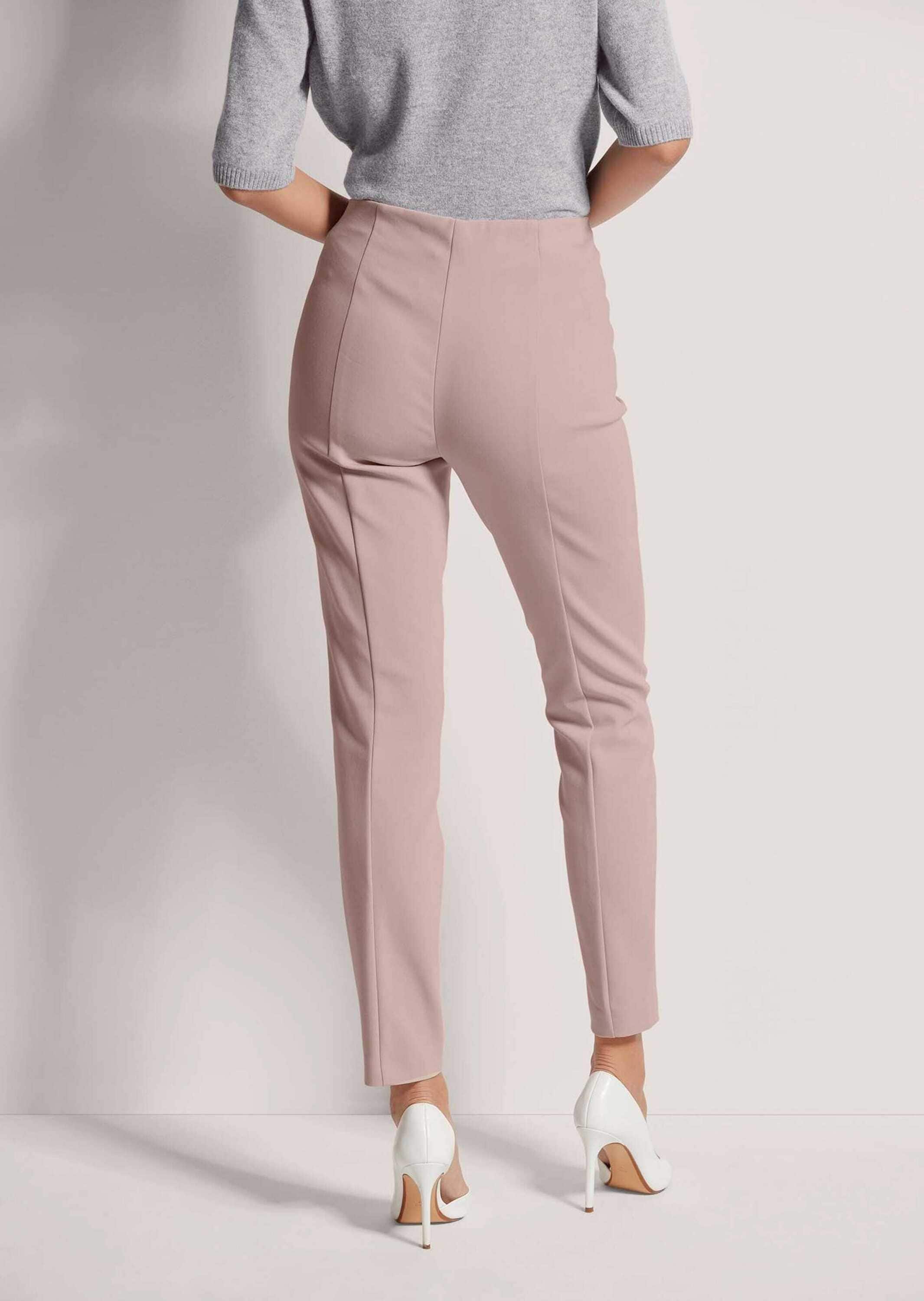MADELEINE Stoffhose »Hose Schlanke Stretch-Hose mit Biesen«