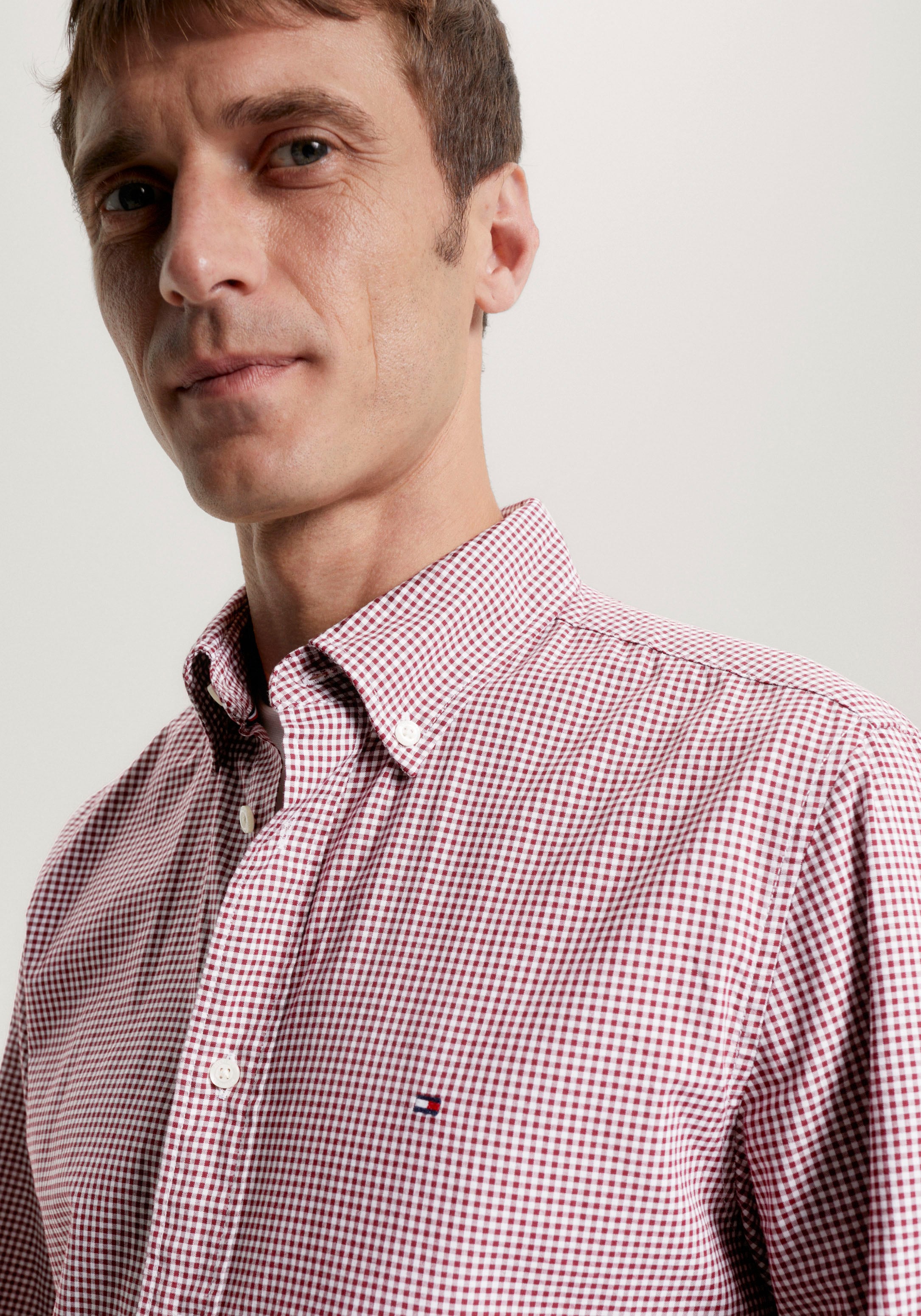 Tommy Hilfiger RF SHIRT« online OTTO FLEX Langarmhemd bestellen bei »SOFT GINGHAM