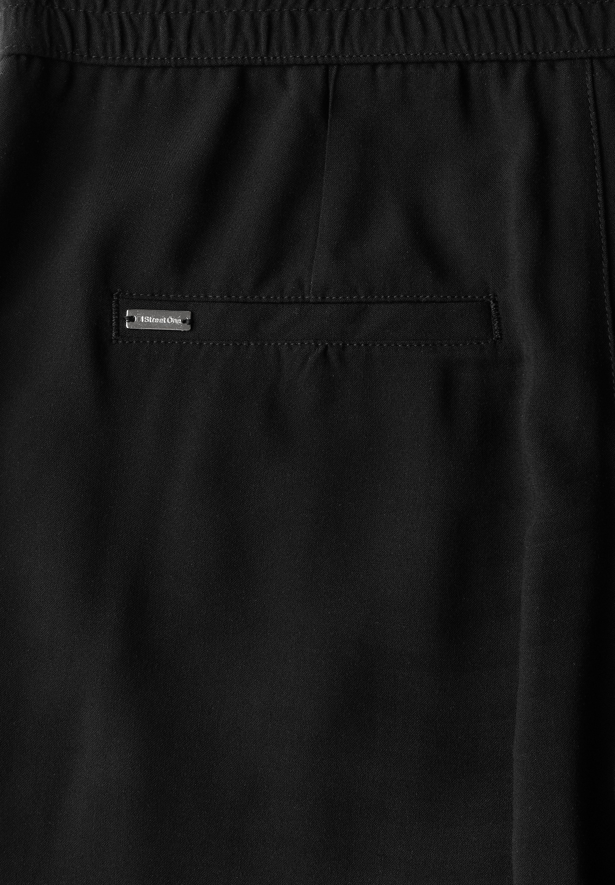 STREET ONE Stoffhose »Style Emee«, Sommerhose mit elastischem Bund mit Tunnelzug