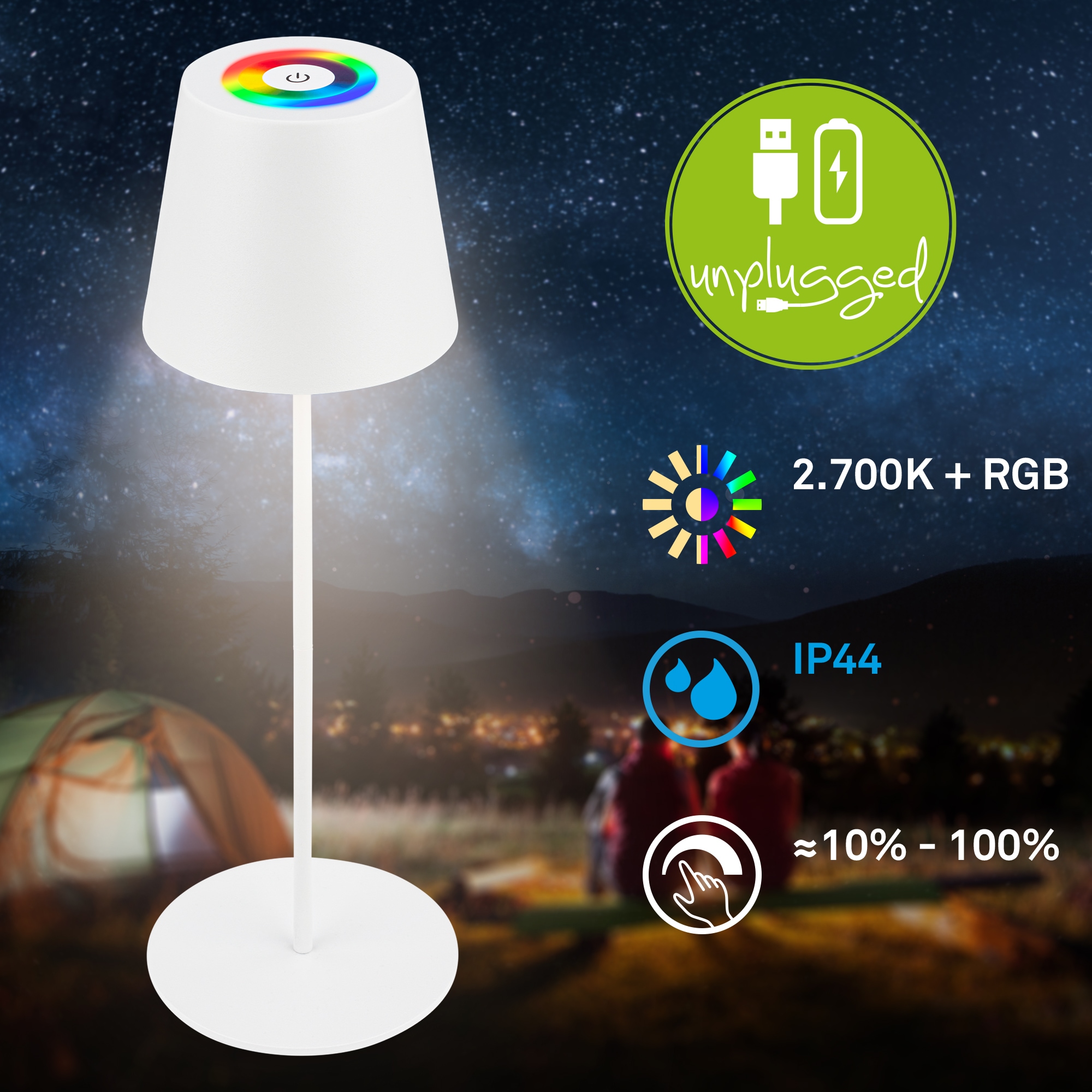 Briloner Leuchten LED Tischleuchte »CALIDA«