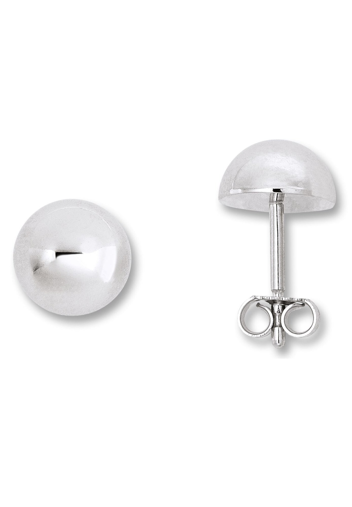 ONE ELEMENT Paar Ohrstecker »Halb kugel mit Boden Ohrringe  Ohrstecker aus 925 Silber«