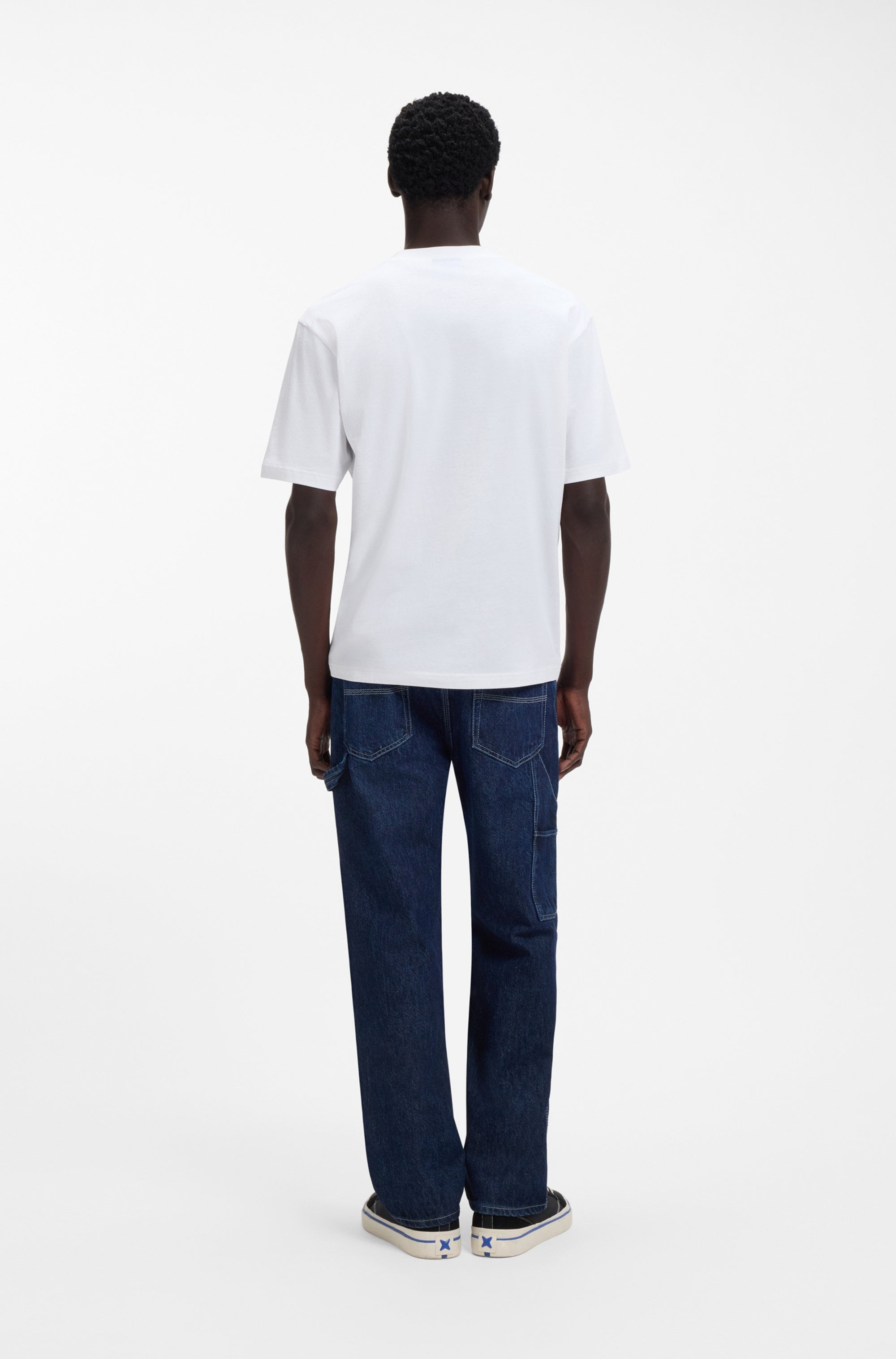 HUGO Blue T-Shirt Regular Fit, Rundhalsausschnitt