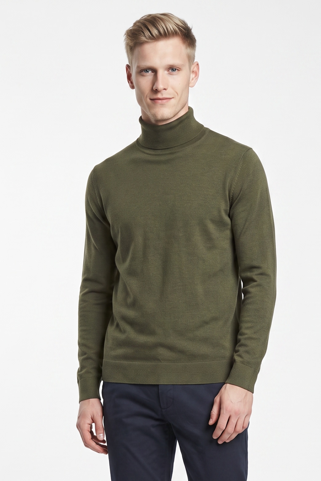LINDBERGH Rollkragenpullover Feinstrick / mit Viskose