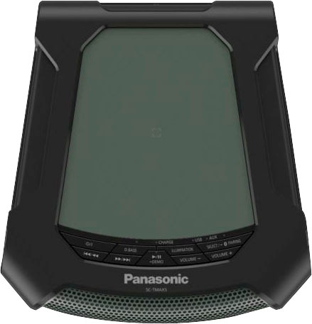 Panasonic Party-Lautsprecher »SC-TMAX5«, Bluetooth, Wireless Charging, Lichteffekte, Powerbank-Funktion