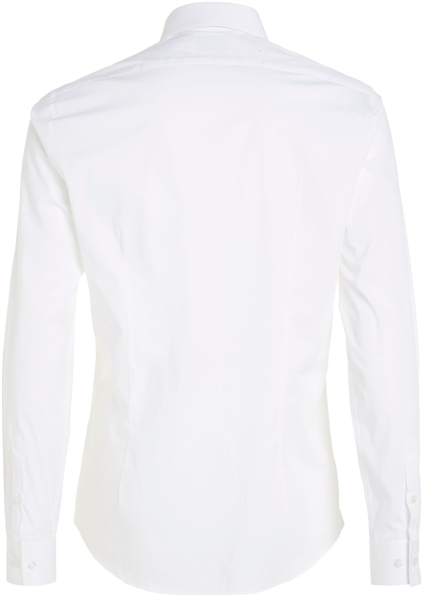 Calvin Klein Businesshemd »POPLIN STRETCH SLIM SHIRT«, mit Kentkragen