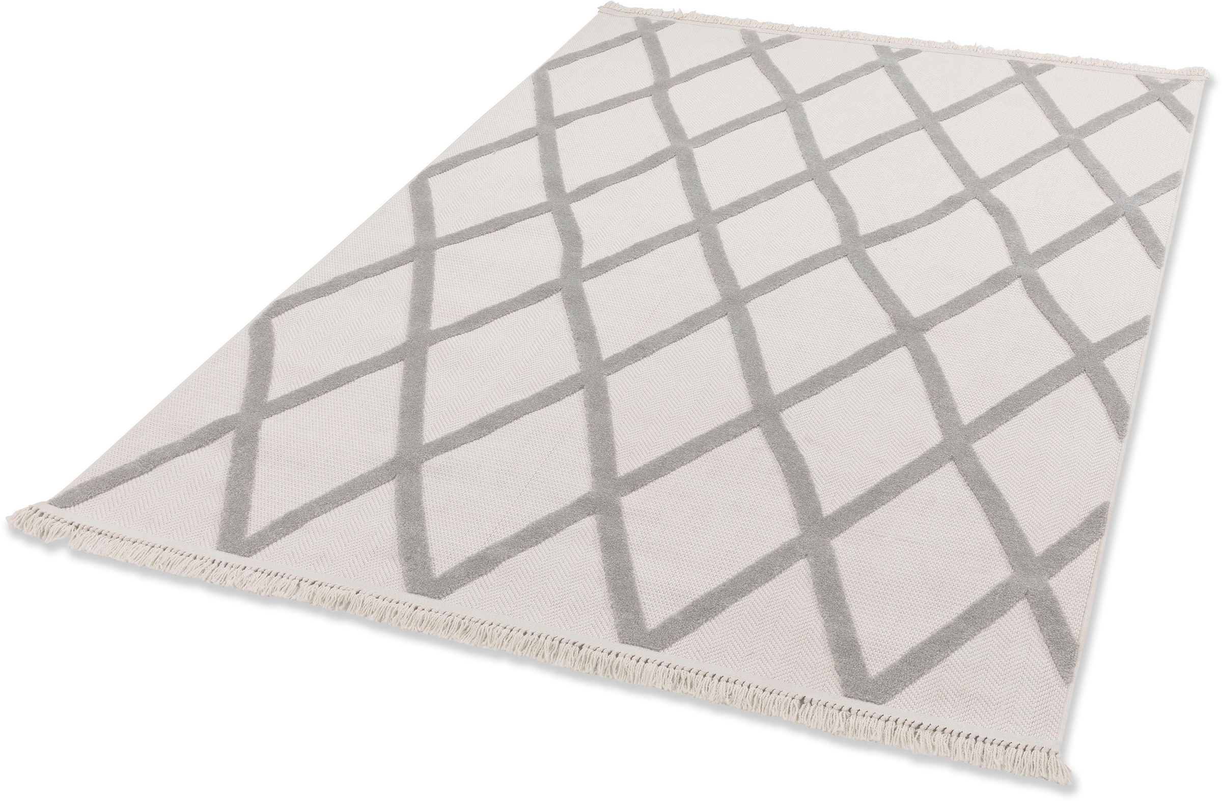 SCHÖNER WOHNEN-Kollektion Teppich »Summer 6352«, rechteckig, In- und Outdoor geeignet, Hoch Tief Struktur, Robuster Teppich