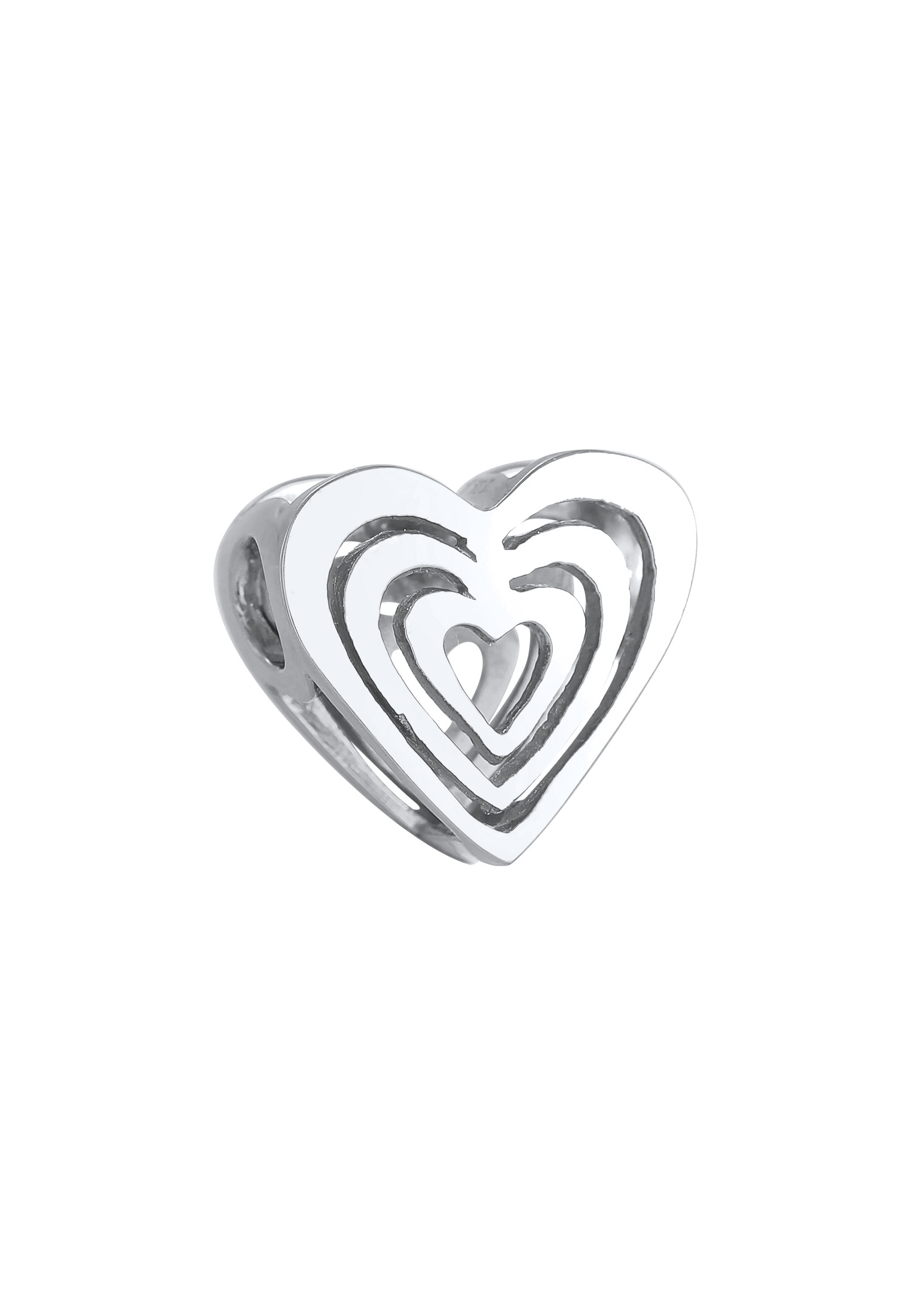 Nenalina Perlenanhänger »Charm Herz Bead Liebe Love 925 Silber«