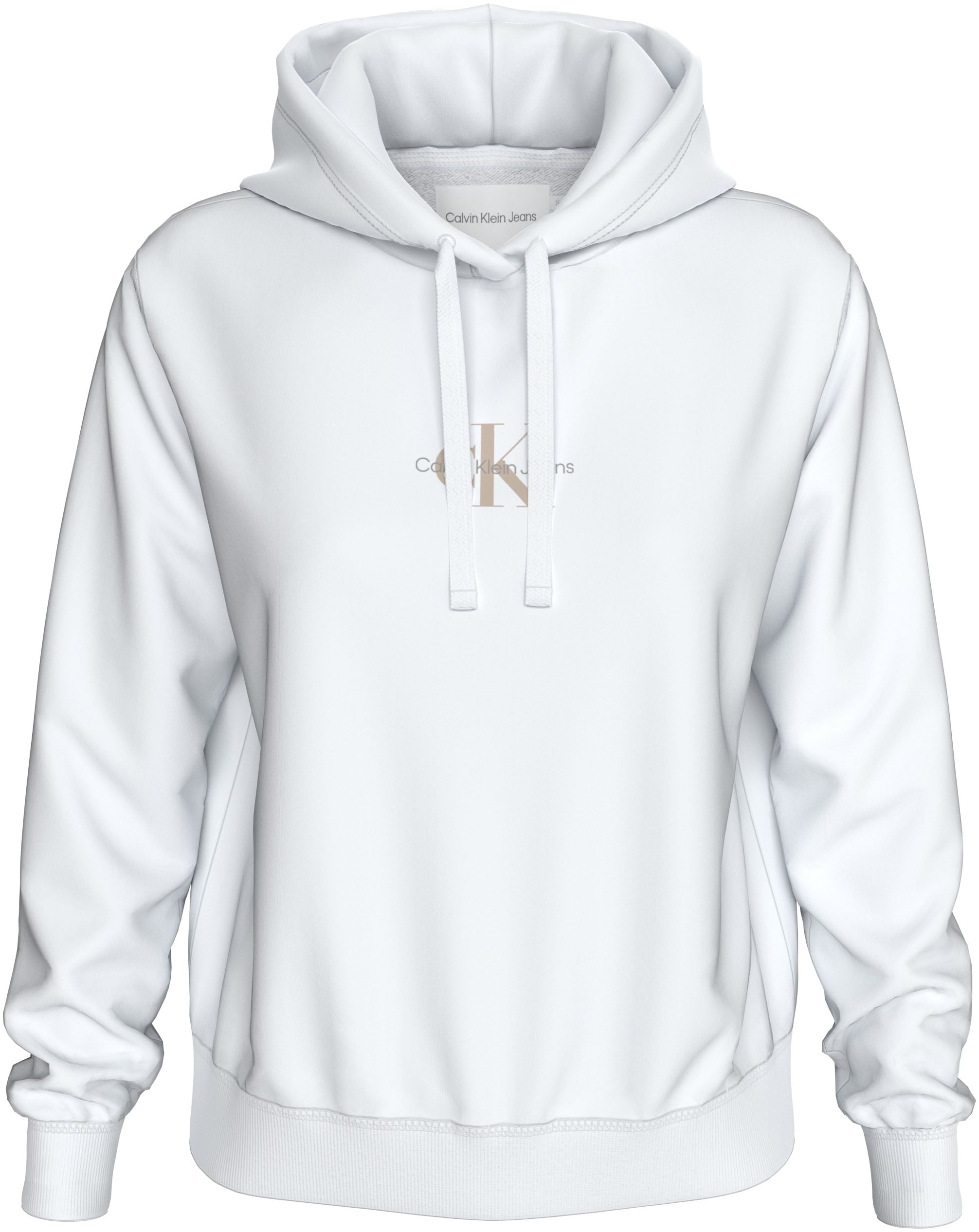 Calvin Klein Jeans Kapuzensweatshirt »MONOLOGO REGULAR HOODIE«, mit Logoprägung