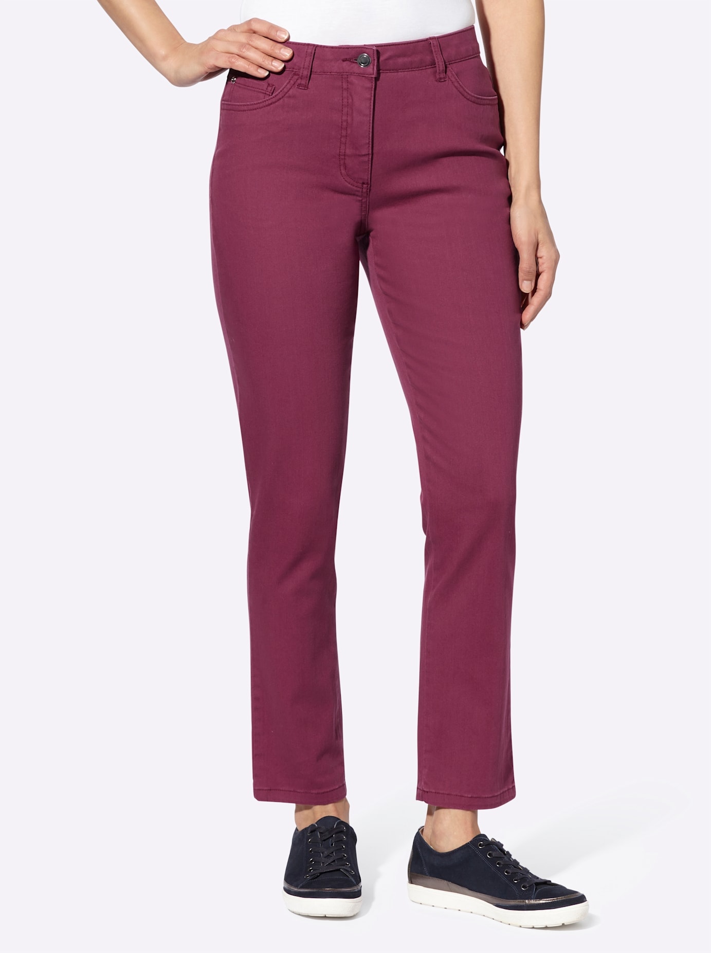 Casual Looks Stretch-Jeans, (1 tlg.)