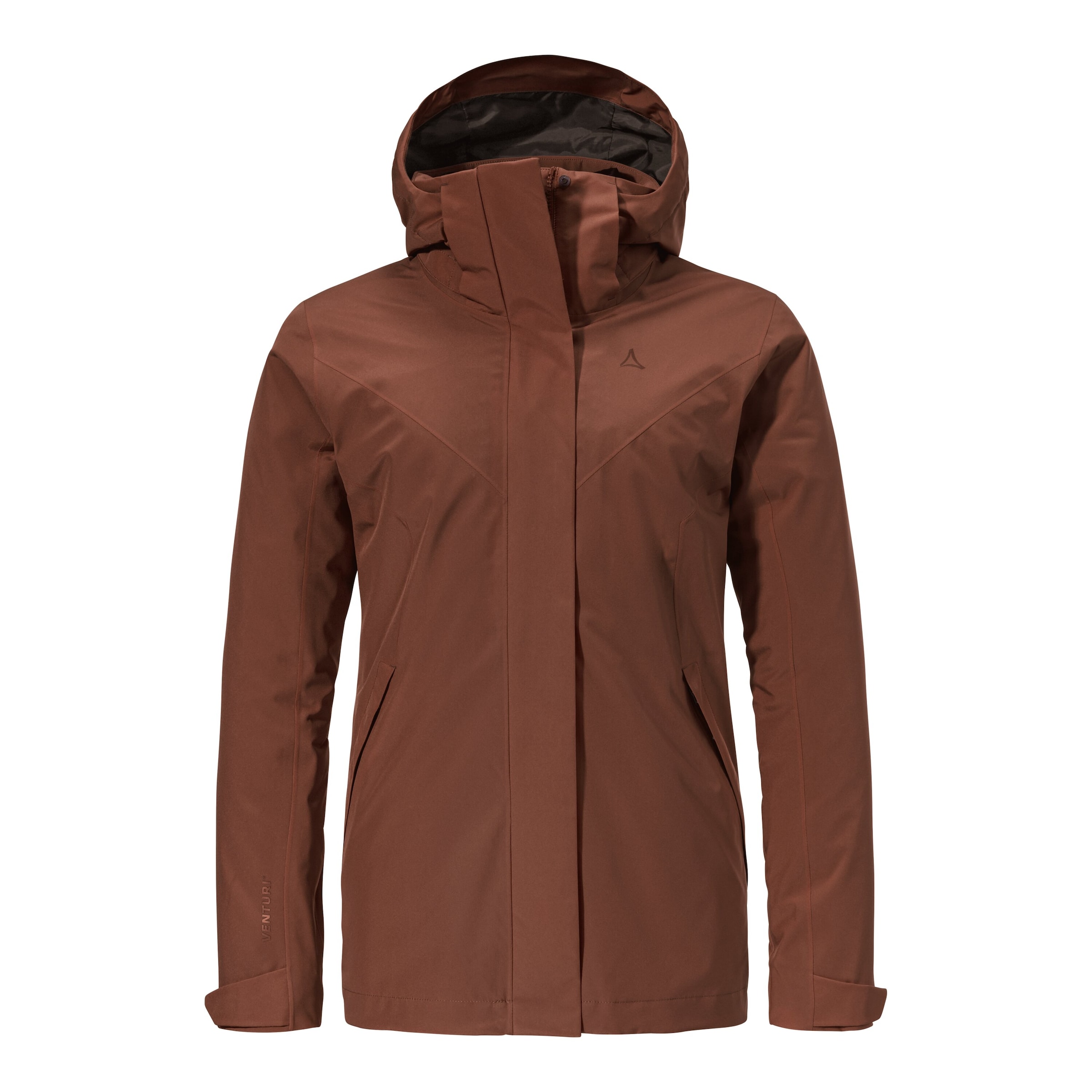 Schöffel 3-in-1-Funktionsjacke »3in1 Jacket Style Tamina WMS« Set, 2 Stk. tlg. mit Kapuze mit herauszippbarer, separat tragbarer, wattierter Innenjacke