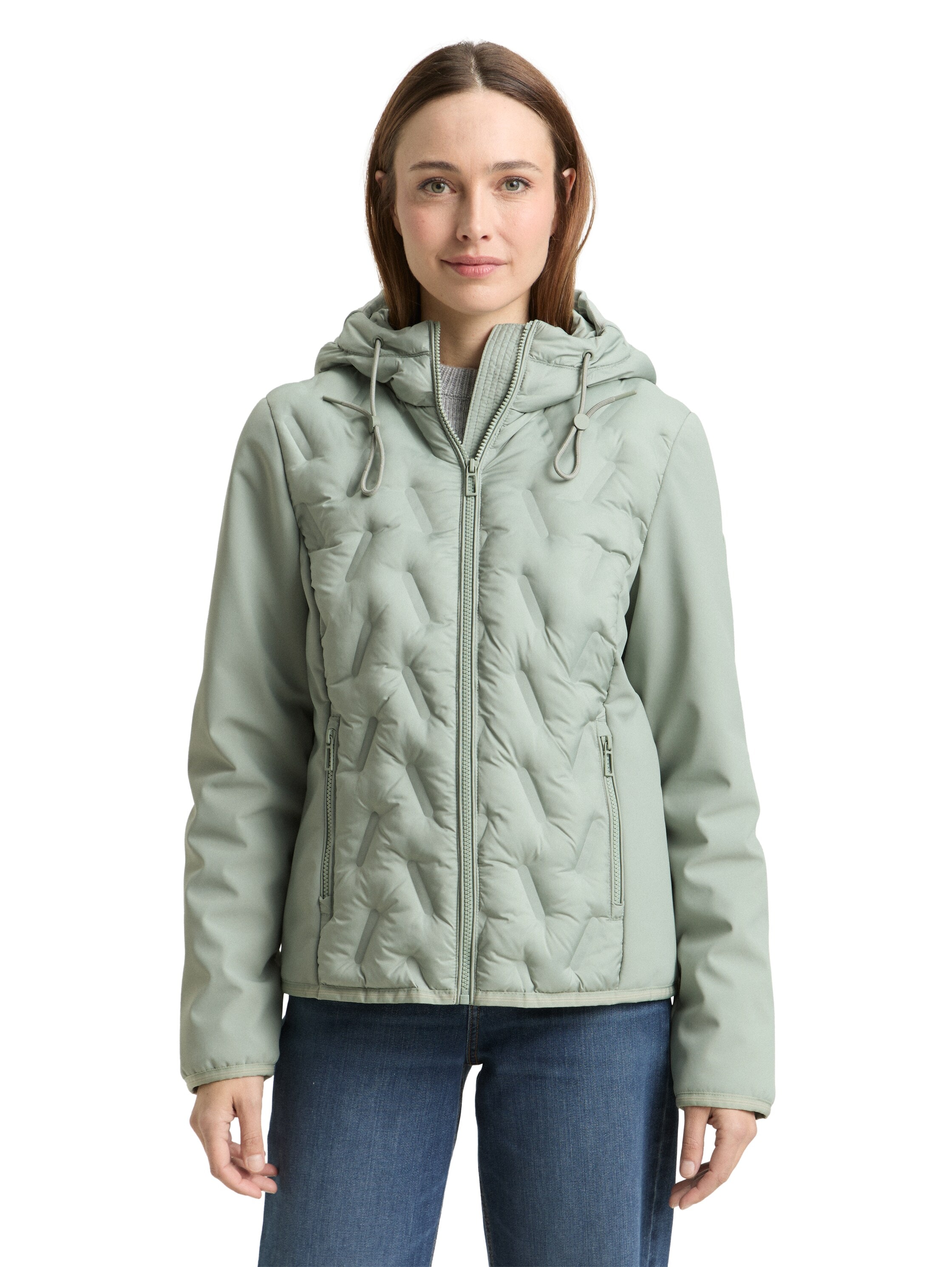 TOM TAILOR Steppjacke mit Kapuze mit Kapuze