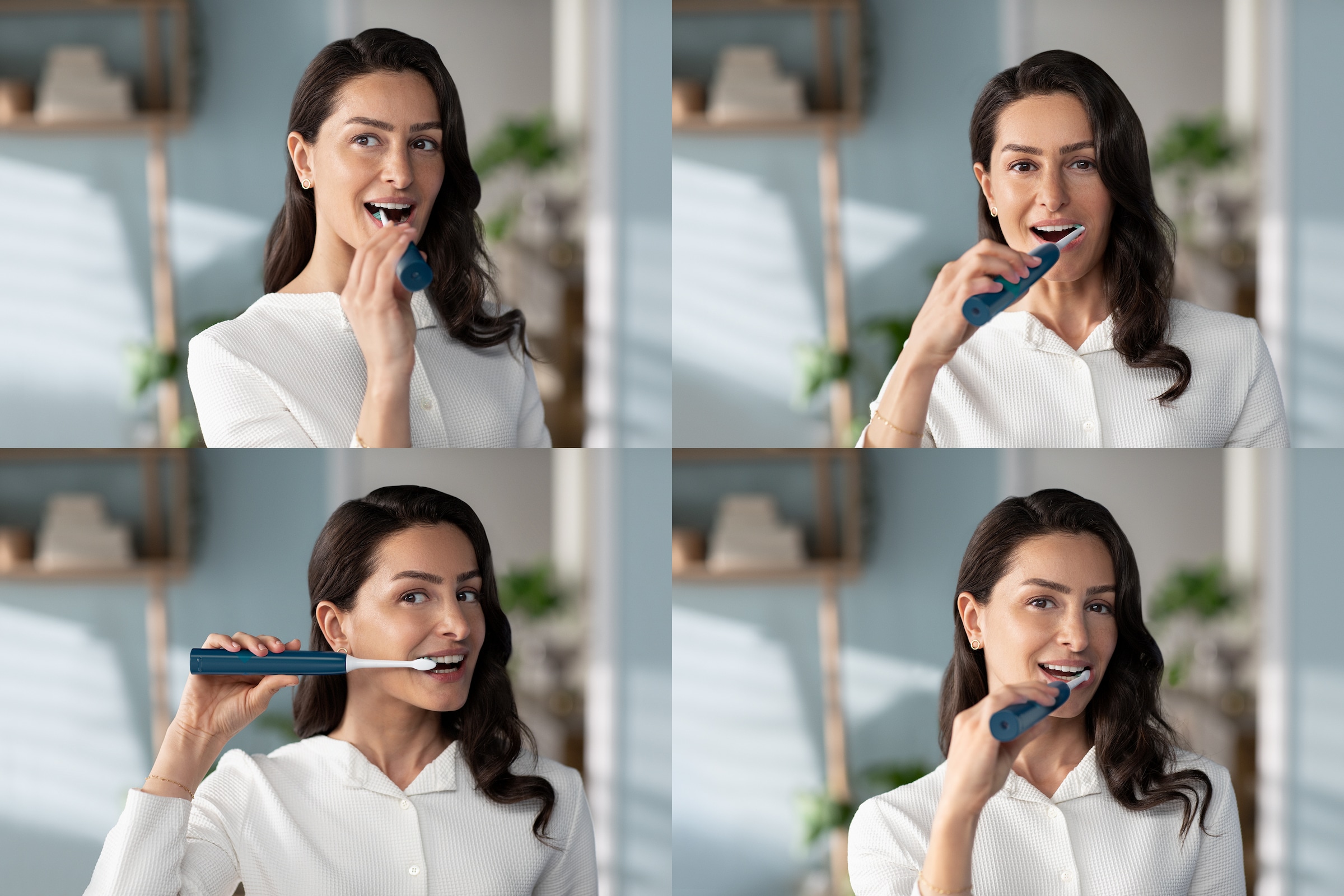 Philips Sonicare Elektrische Zahnbürste »Series 4100 HX3689«, 1 St. Aufsteckbürsten, mit integriertem Drücksensor und 2 Intensitätsstufen, inkl. Ladegerät