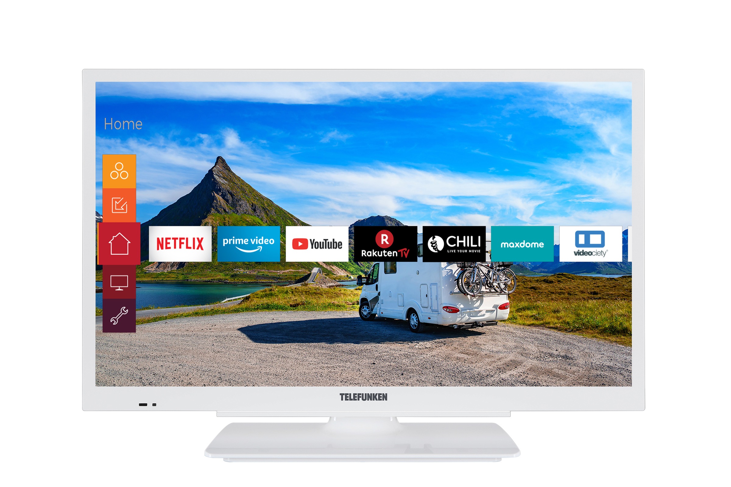 XF22G501V-W LED-Fernseher (55 cm / (22 Zoll), Full HD, Smart-TV