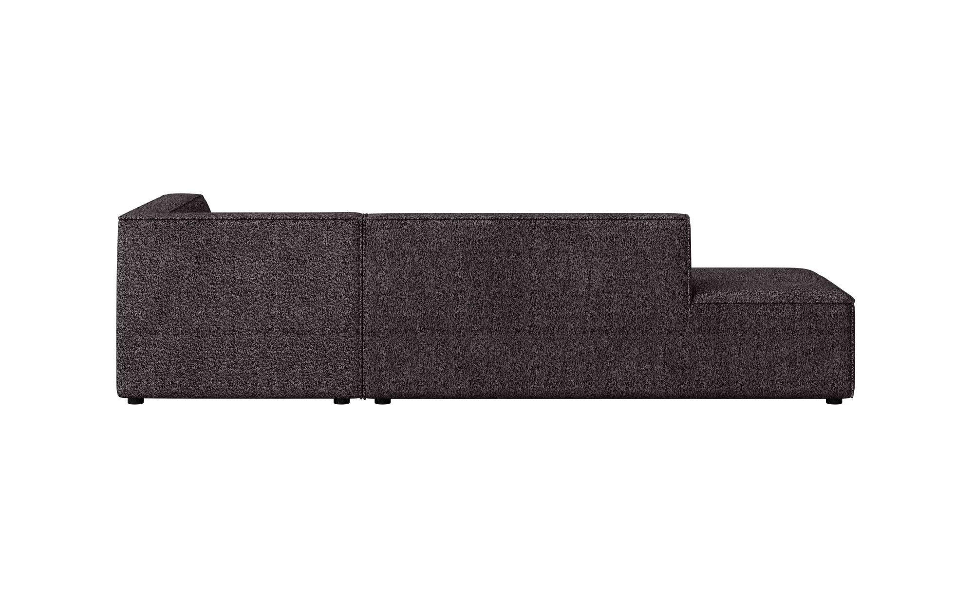 INOSIGN Ecksofa »Ecksofa Cavan mit Ottomane links oder rechts bestellbar«, L-Form mit Wellenunterfederung, Maße B/T/H: 270/180/72 cm