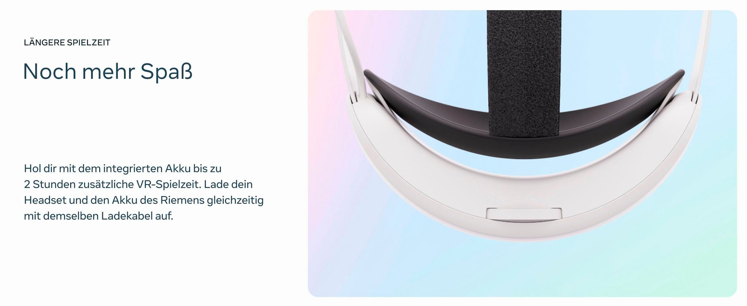 Meta Virtual-Reality-Brille »Quest 3 128 GB + Elite-Riemen mit Akku (Elite Strap with Battery)«