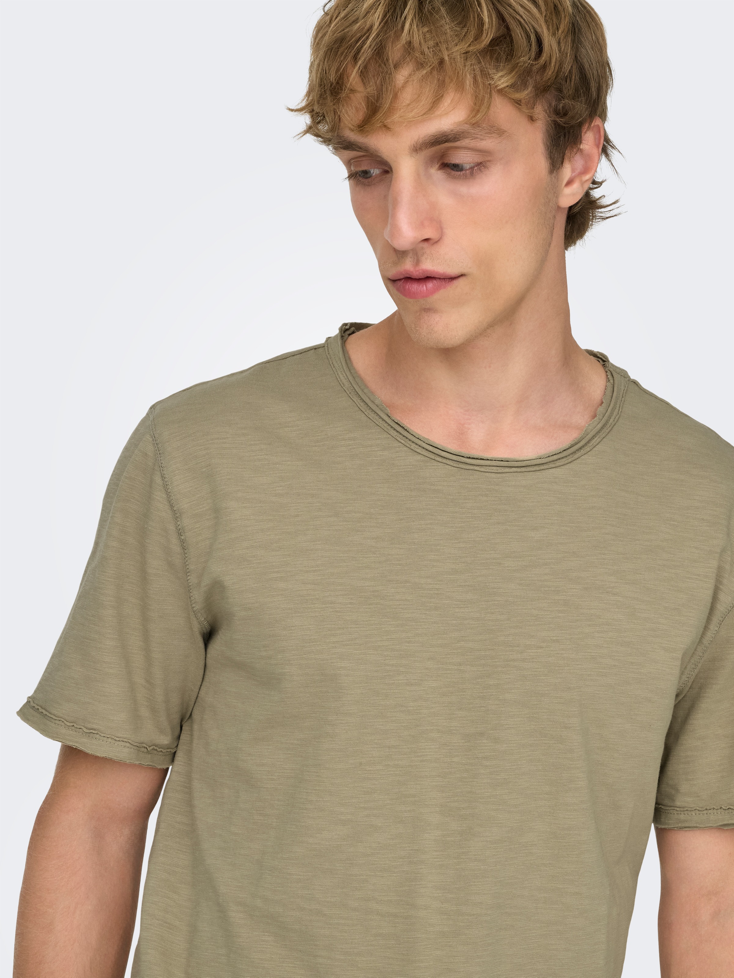 ONLY & SONS T-Shirt »ONSBENNE LONGY SS TEE NF 7822 NOOS«
