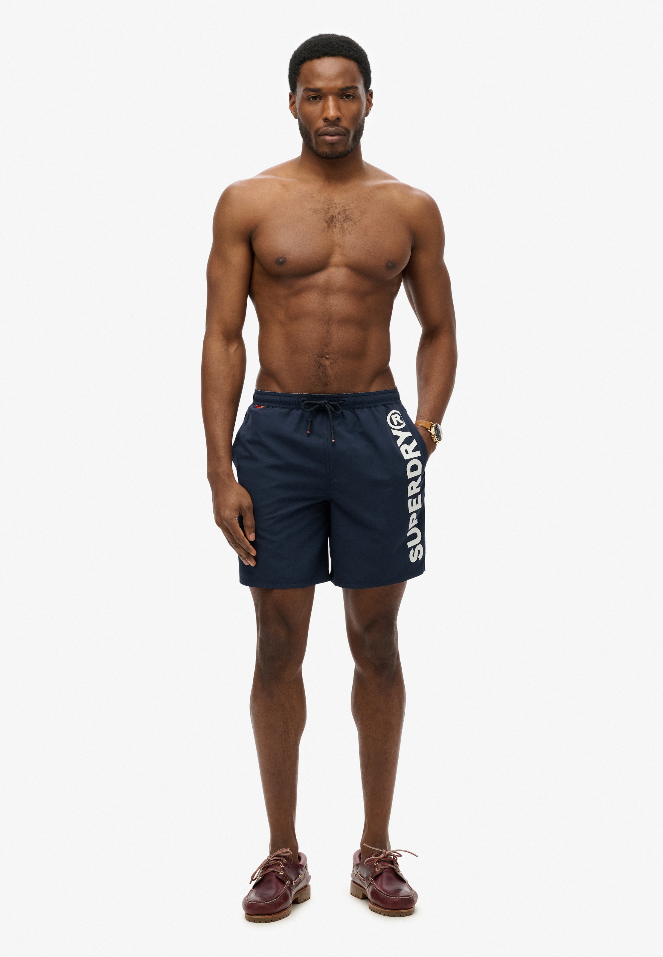 Superdry Badeshorts »SPORT GRAPHIC 17 SWIM SHORT«