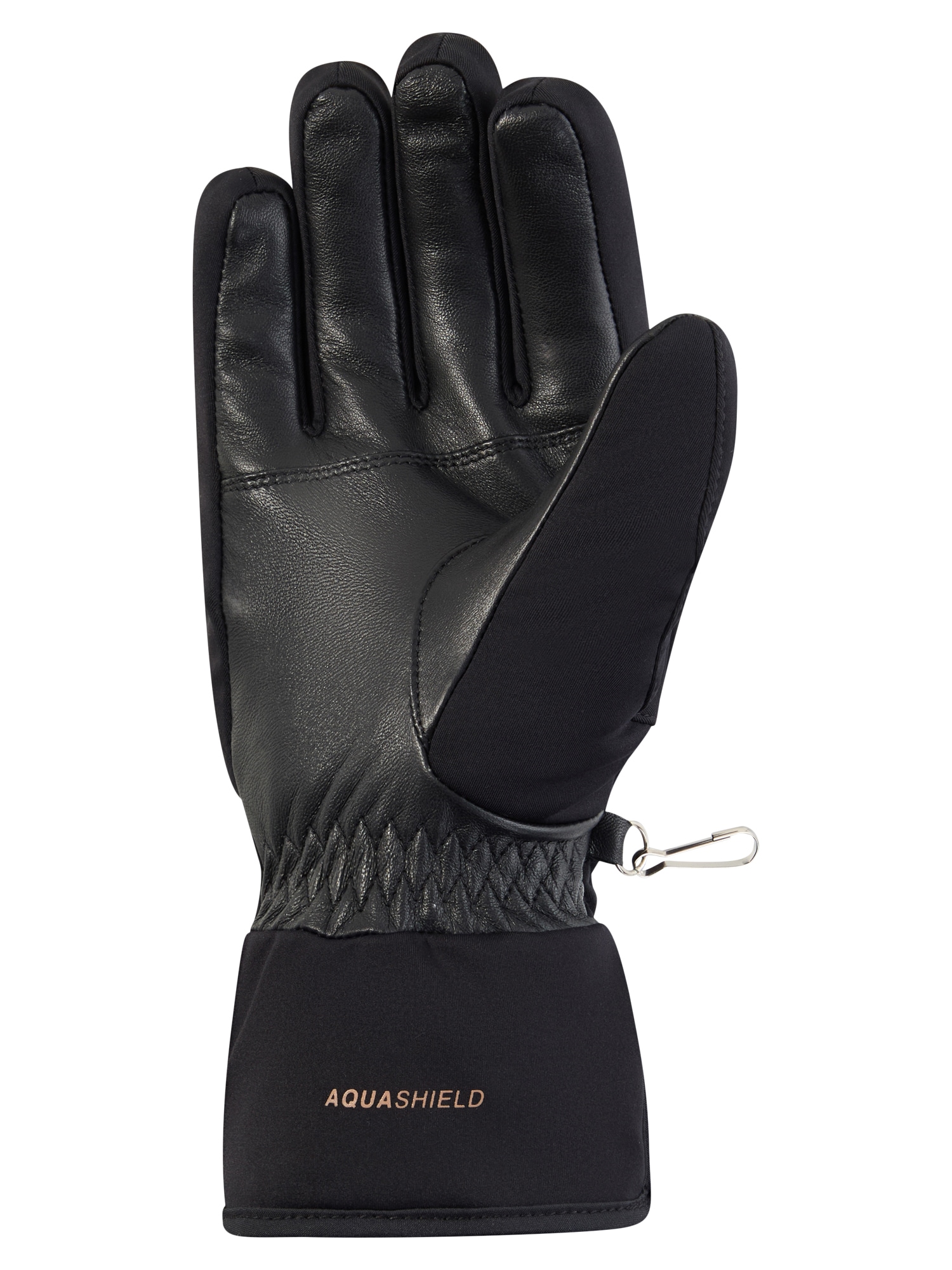 Ziener Skihandschuhe »KEHNIA-Z AQUASHIELD® PrimaLoft® DAMEN« wasser- und winddicht, atmungsaktiv, extra warm, Lederinnenhand, weich