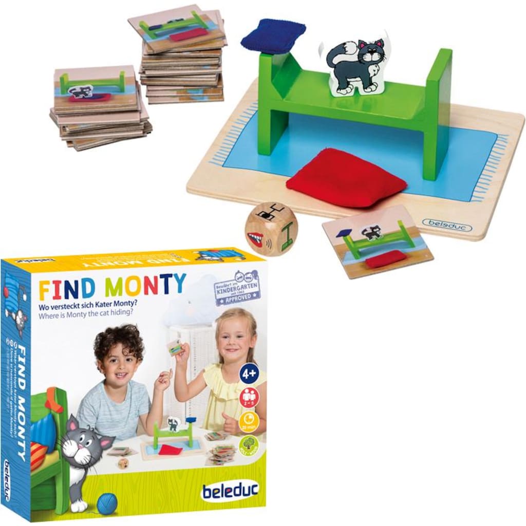 beleduc Spiel »FIND MONTY!«