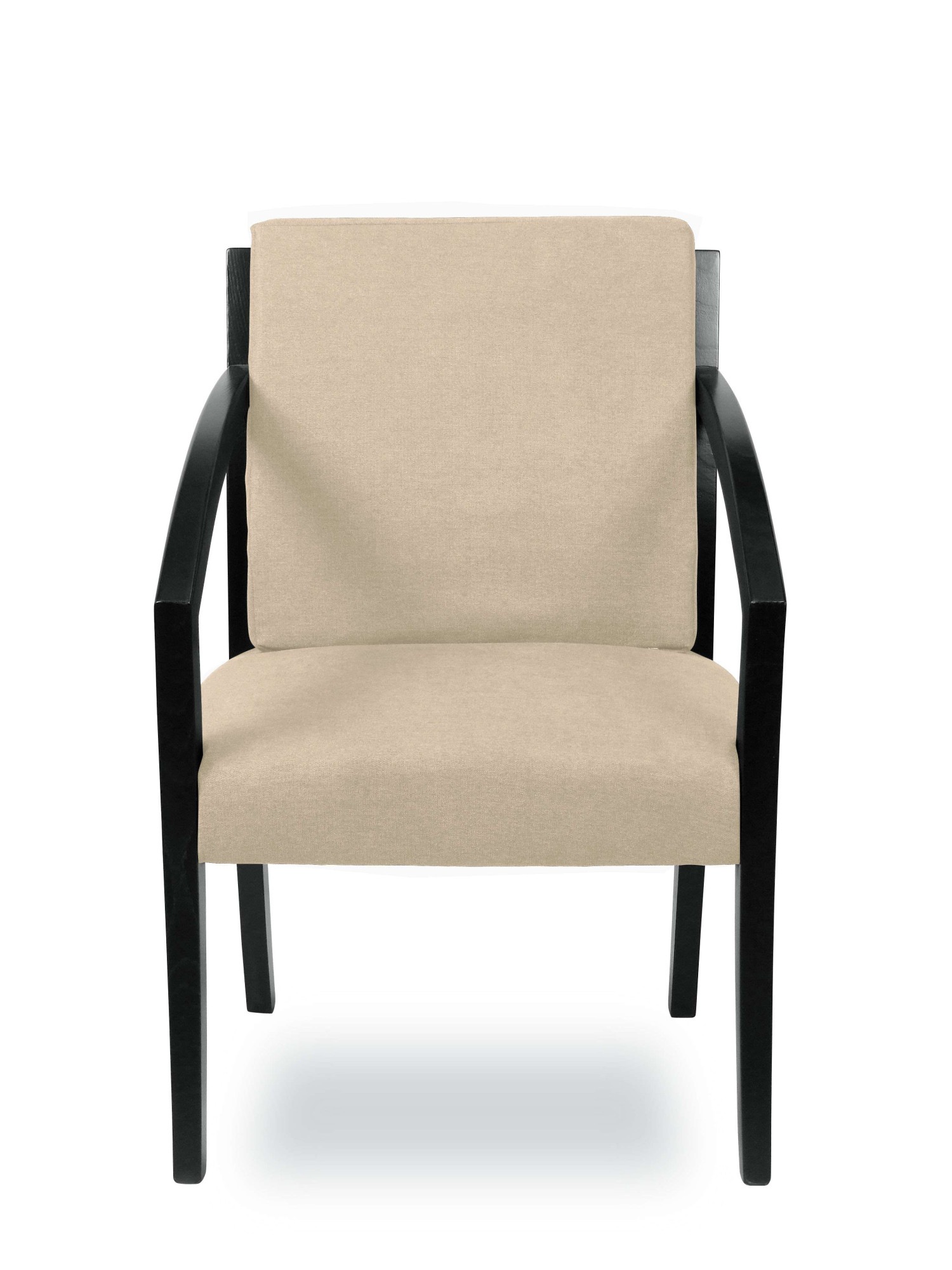 Home affaire Esszimmerstuhl »G98 George Armlehnstuhl, Sessel, in 3 Gestellfarben Made in Italy« () 1 Stk.Extra-confort, Fleckenabweisendes Gewebe, Massivholz