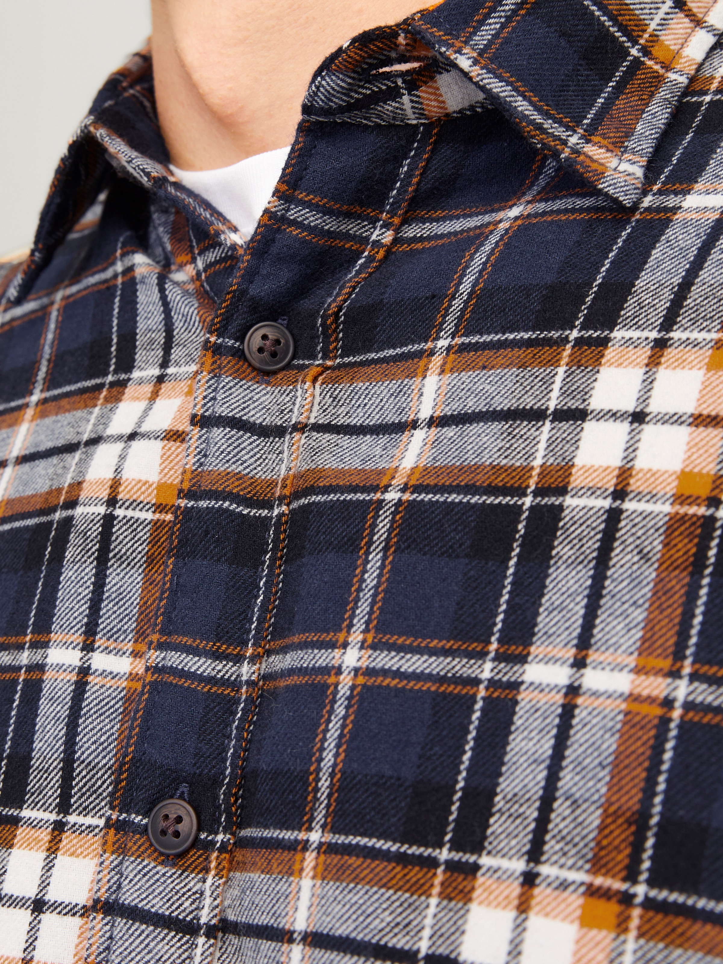 Jack & Jones Langarmhemd »JJJOSHUA FALL FLANNEL SHIRT LS«