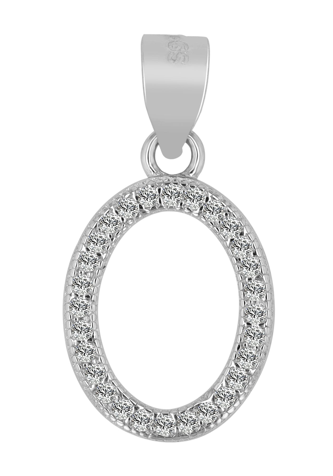 Adelia´s Kettenanhänger »Damen Anhänger aus 925 Silber mit Zirkonia«